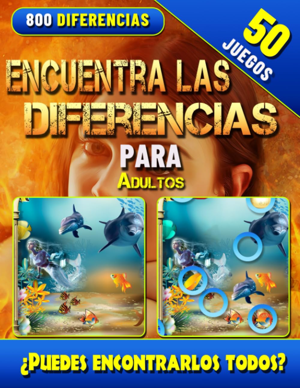 Libro: Encuentra las Diferencias Para Adultos: Busca las Diferencias. Libros de Juegos de Encontrar Diferencias. ¿Puede Buscar y Revelar las Variaciones?