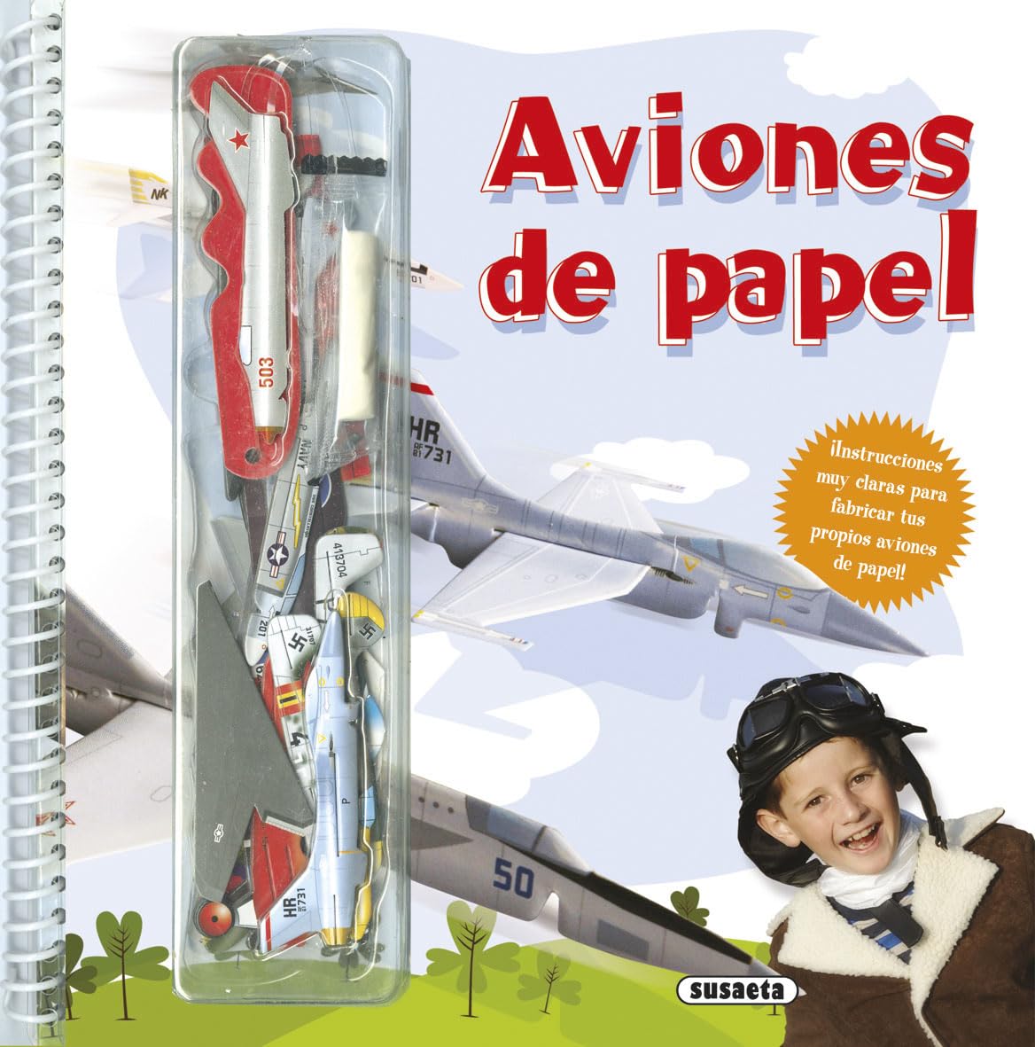 Libro: Aviones de papel (Diseña y crea)