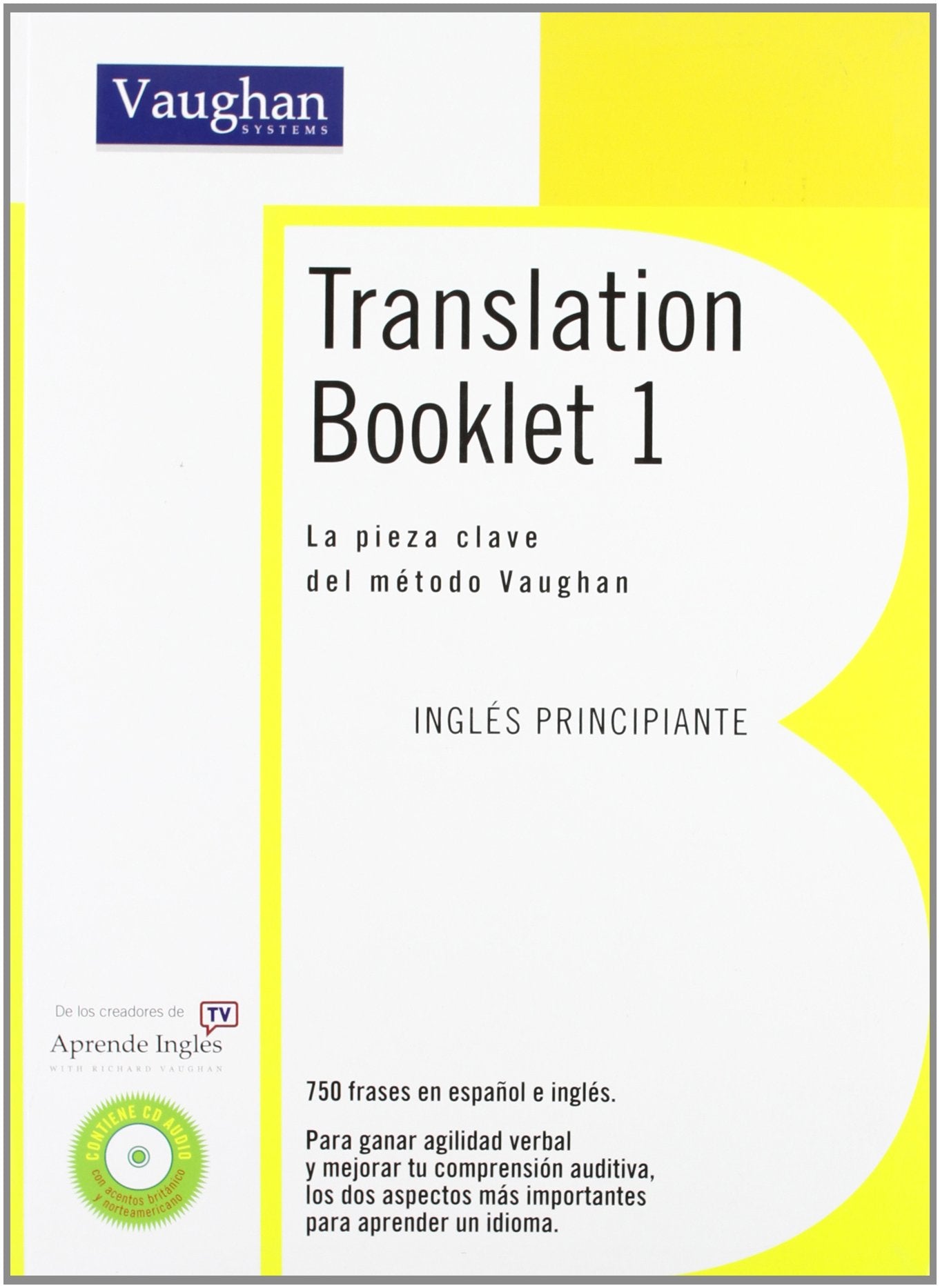 Libro: TRANSLATION BOOKLET 1 (SIN COLECCION)