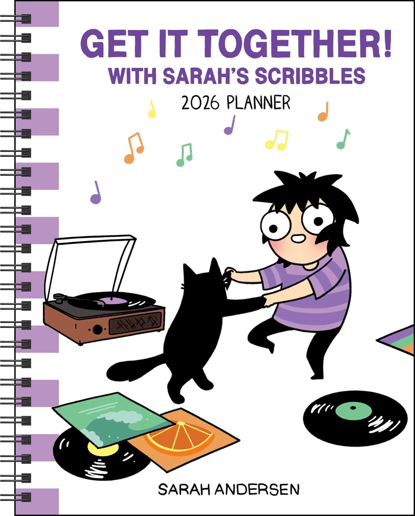 Libro: Sarah's Scribbles 12-Month 2026 Monthly/Weekly Planner Calendar