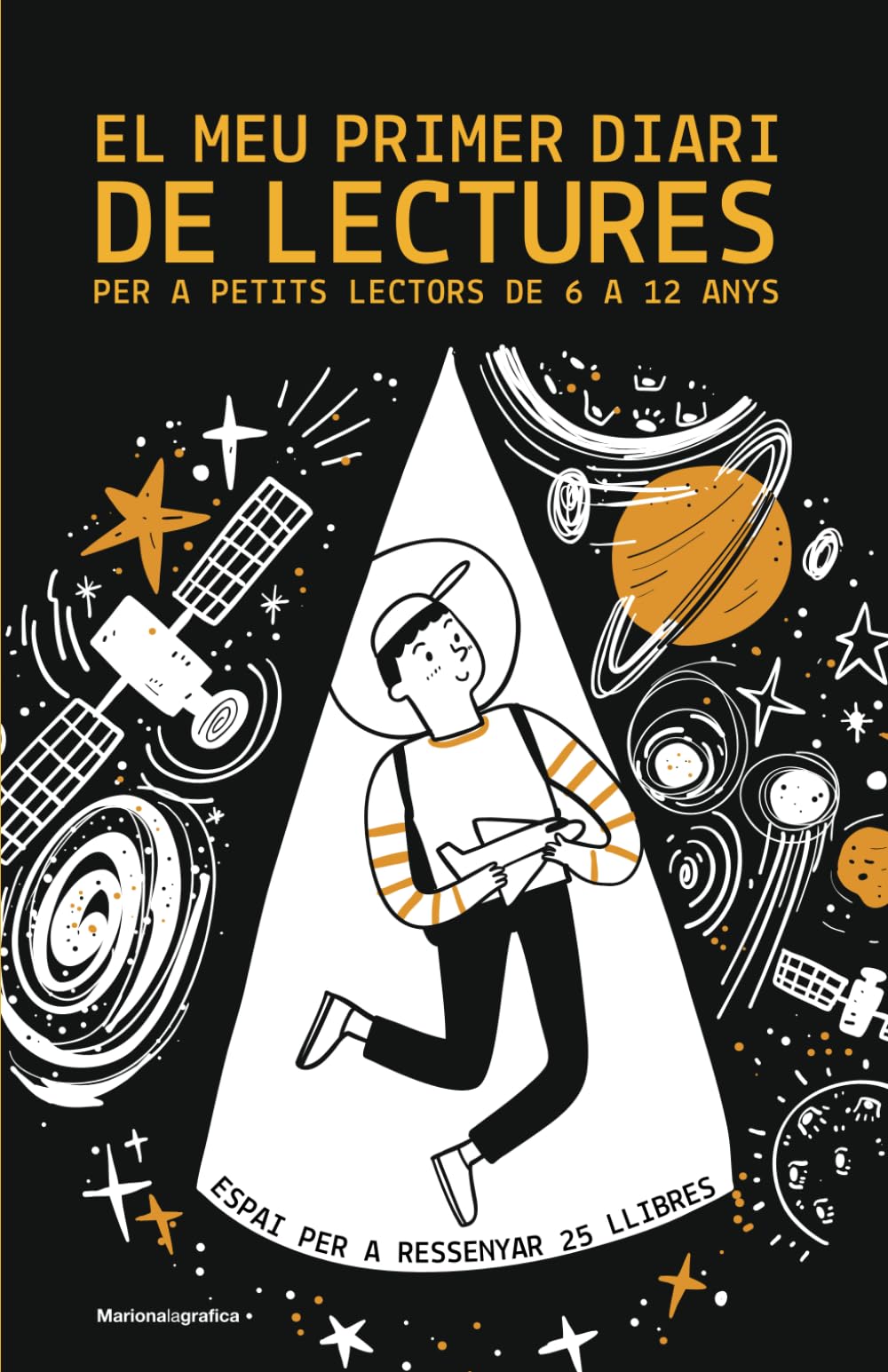 Libro: El meu primer diari de lectures. Per a petits lectors de 6 a 12 anys:: diari de lectures infantil per a ressenyar 25 llibres + molts extres. Quadern A5 (format petit, com un llibre)