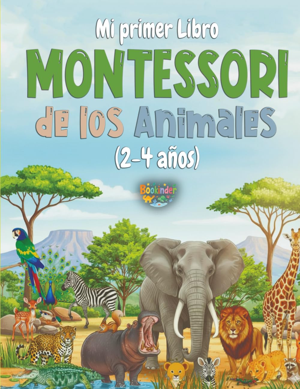 Libro: Mi primer Libro Montessori de los Animales: Un busca y encuentra realista – Animales en su hábitat (2-4 años)