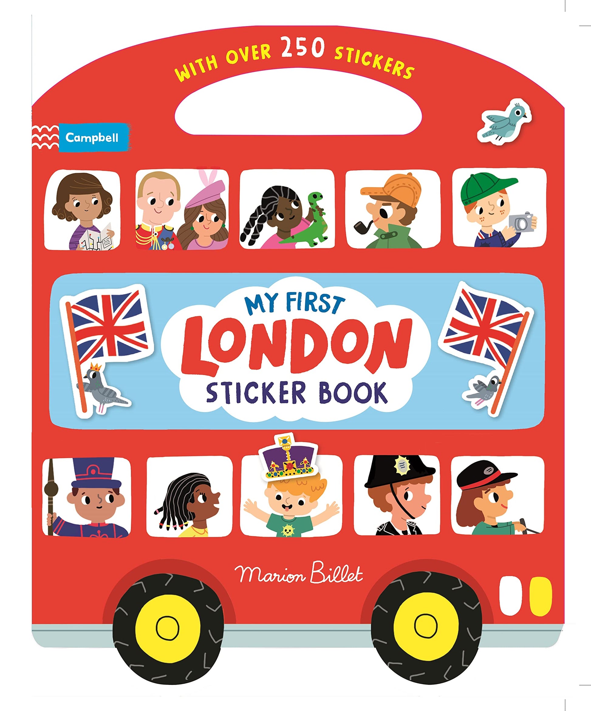Libro: My First London Sticker Book (Campbell London)