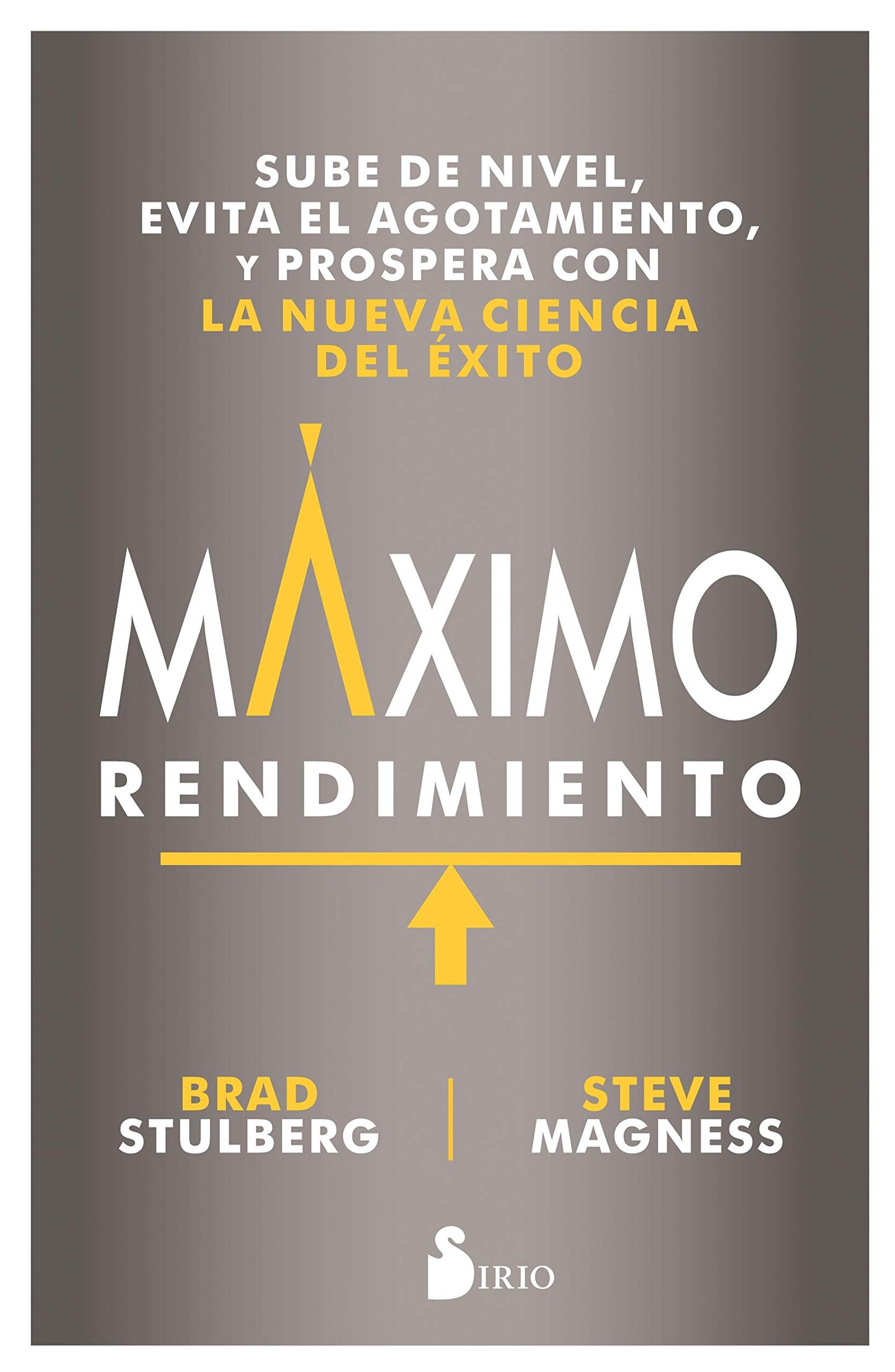 Libro: Máximo rendimiento (AUTOAYUDA)