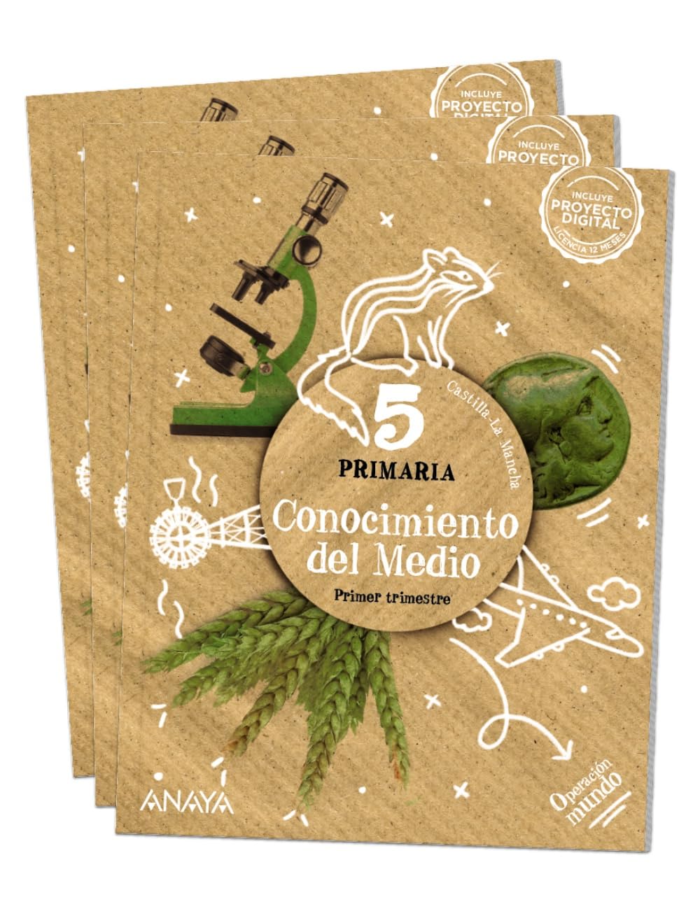 Libro: Conocimiento del Medio 5.