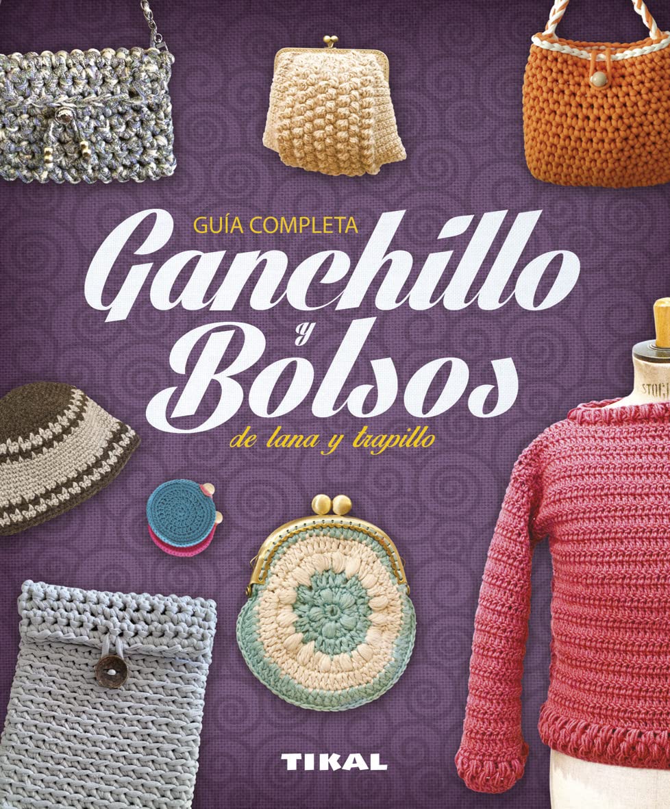 Libro: Ganchillo y bolsos de lana y trapillo (Manos artesanas)