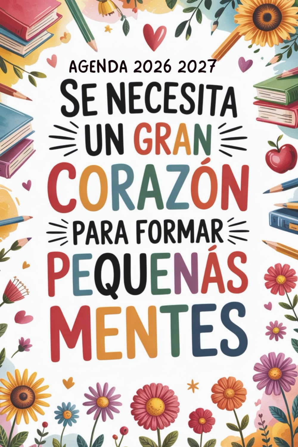 Agenda Profesora 2026 2027: Regalos Originales Para Profesores | Elegante Planificador Semanal Para Profes