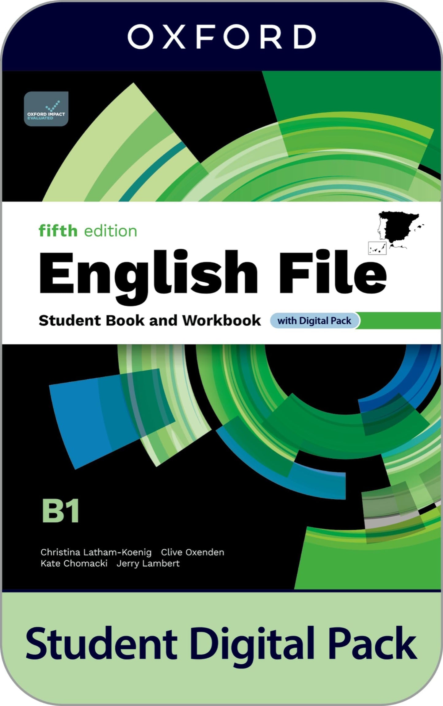Libro: English File 5th Edition B1. Student's Book and Workbook and digital without Key Pack