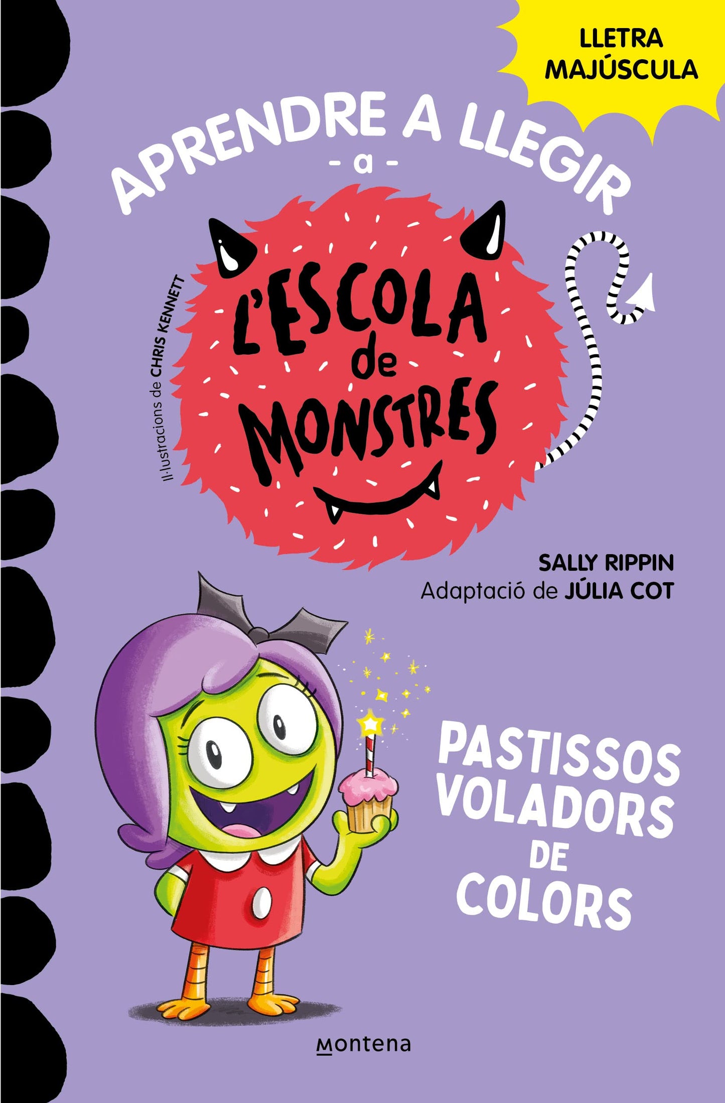 Libro: Aprendre a llegir a l'Escola de Monstres 5 - Pastissos voladors de colors: Amb lletra MAJÚSCULA (llibres per a nens a partir de 5 anys)