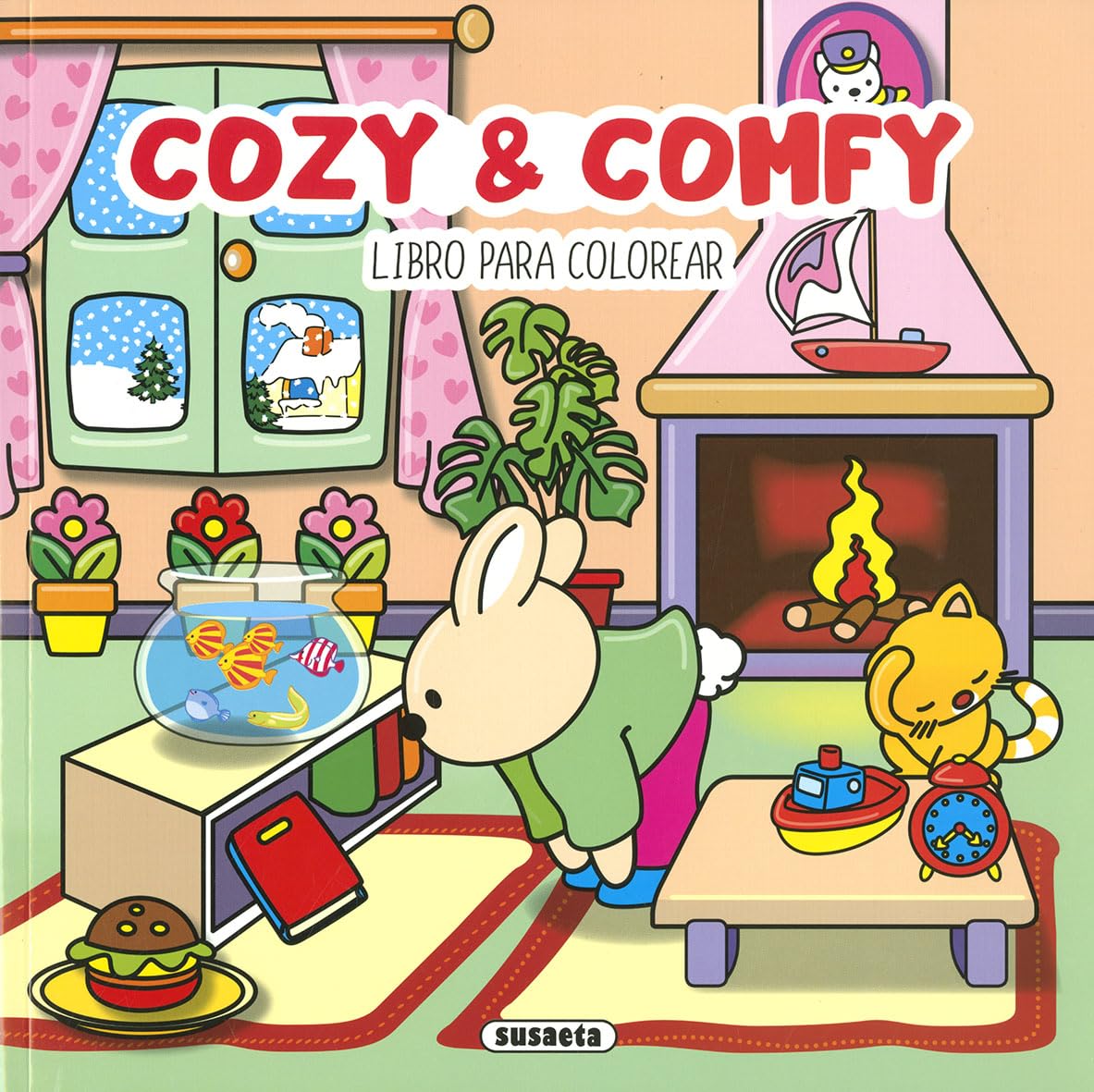 Libro: Cozy & Comfy. Libro para colorear 1