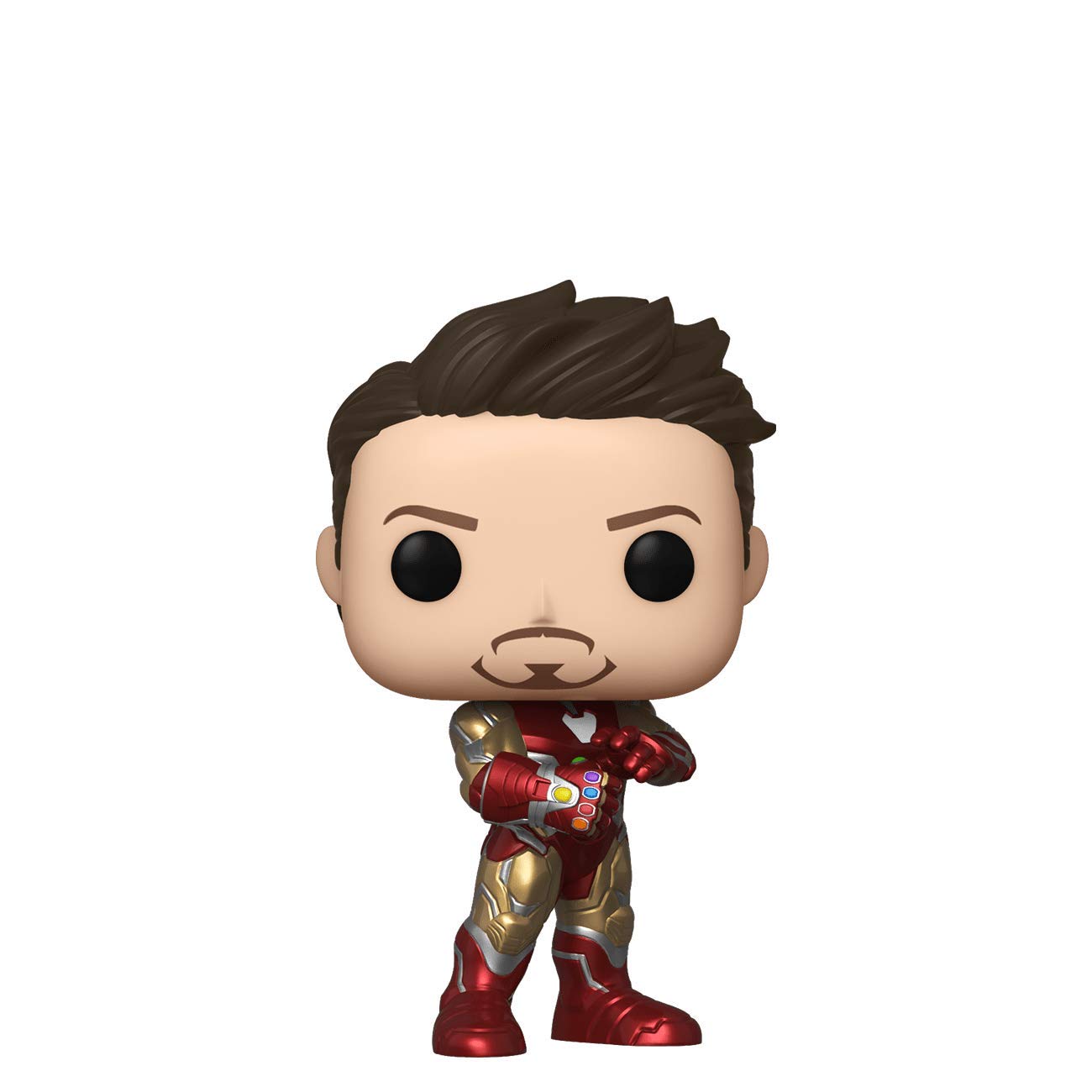 Funko Pop! Marvel: Avengers Endgame - Tony Stark (Iron Man 3) with Gauntlet, Fall Convention Exclusivo