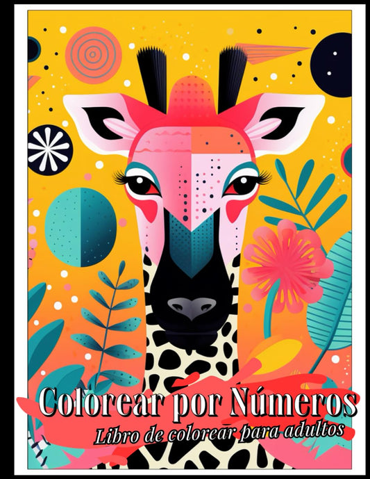 Colorear por Números Adultos: Libro para Colorear Paisajes Relajantes, Animales Divertidos y Hermosas Ciudades