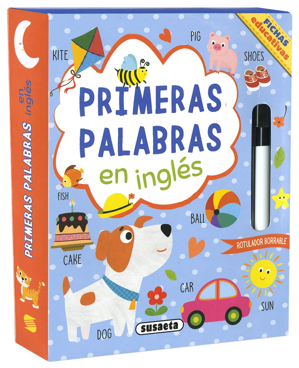 Libro: Primeras palabras en inglés (Fichas educativas)