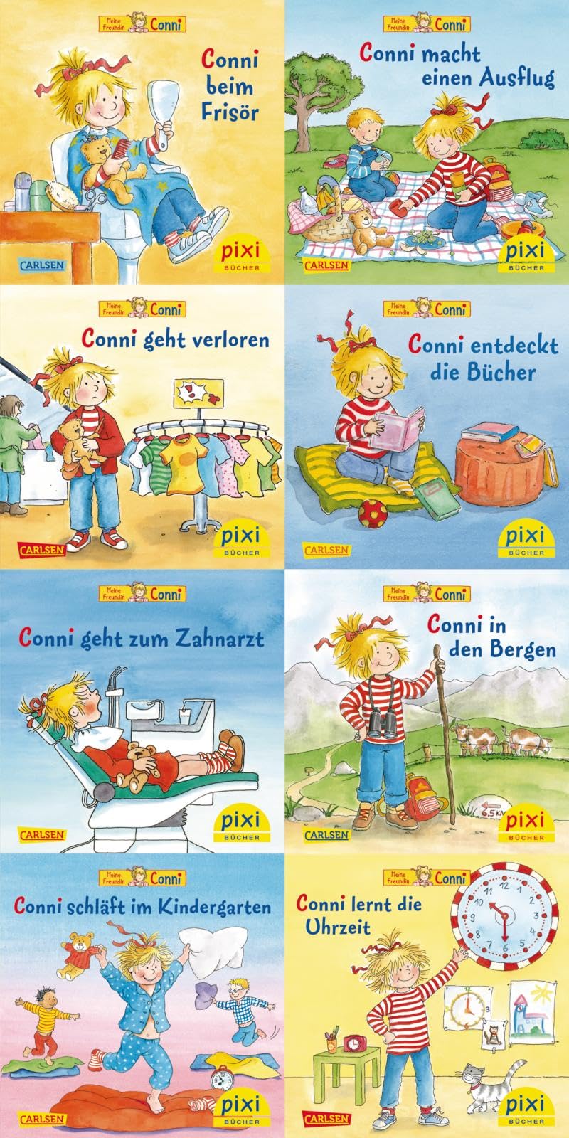 Libro: Pixi-Bundle 8er Serie 220: Neues von Conni