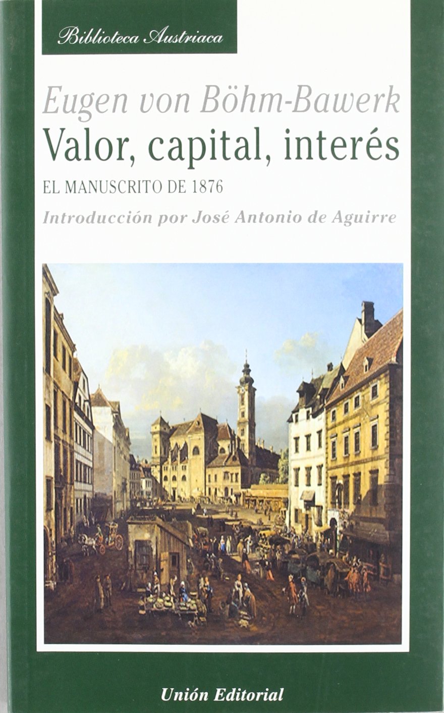 Libro: Valor, capital, interés