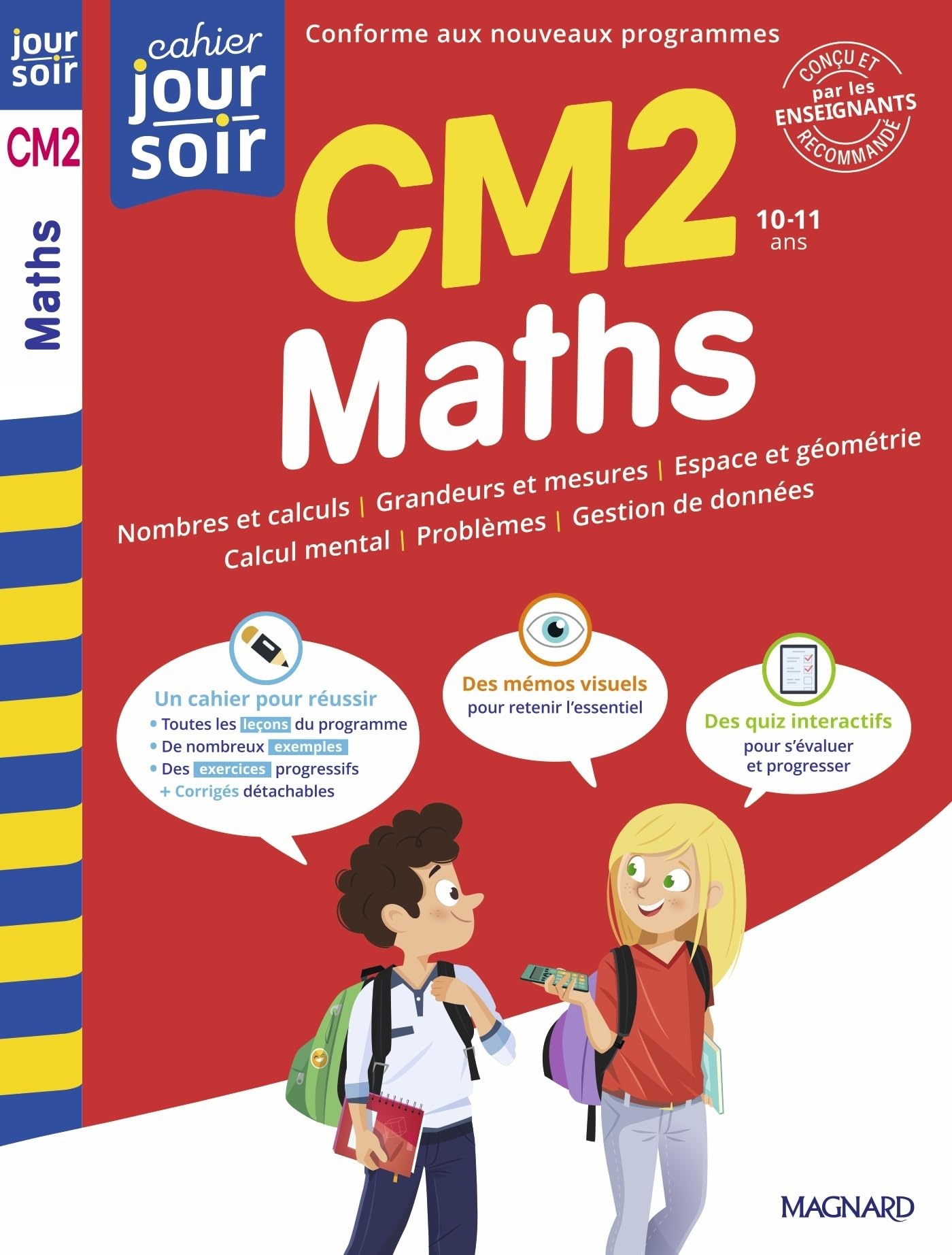 Libro: Maths CM2 - Cahier Jour Soir: Conçu et recommandé par les enseignants