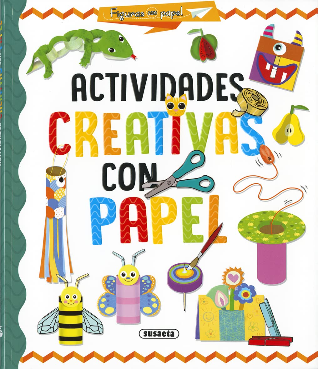 Libro: Actividades creativas con papel (Figuras con papel)