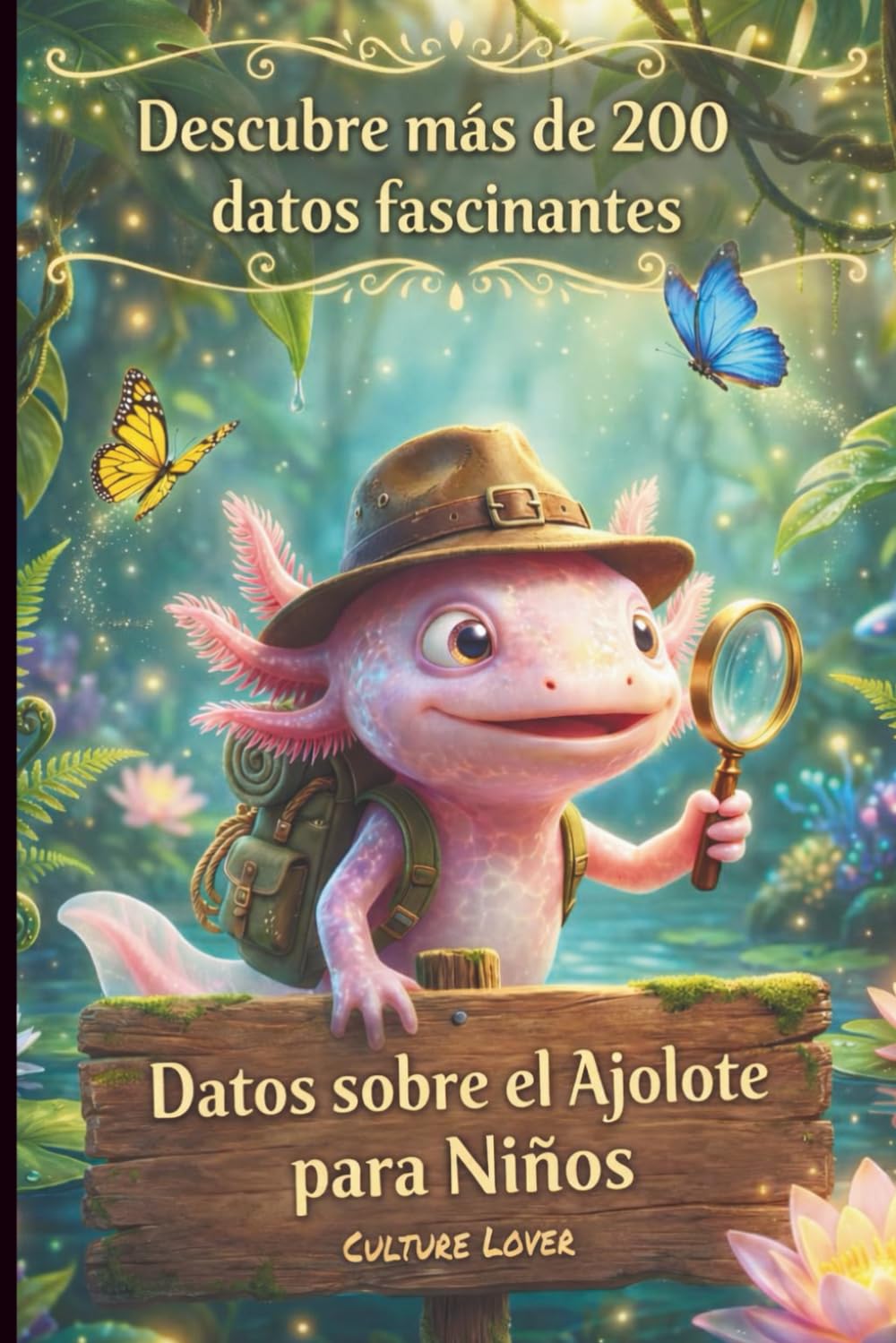 Libro: Datos sobre el Ajolote para Niños: Descubre más de 200 datos fascinantes