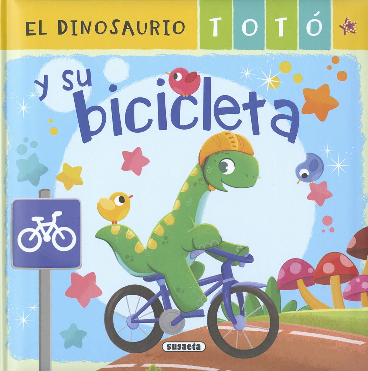 Libro: El dinosaurio Totó y su bicicleta