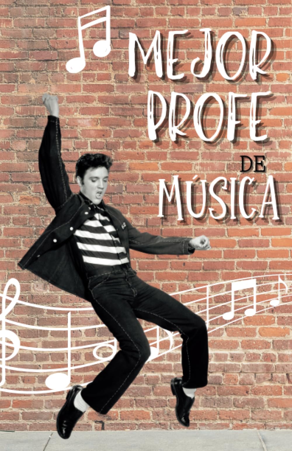 Libro: Mejor Profe de Música. Regalo para profesores de Música - Conservatorio. Regalo original Profesor fin de curso.: Cuaderno de notas. Tamaño A5.