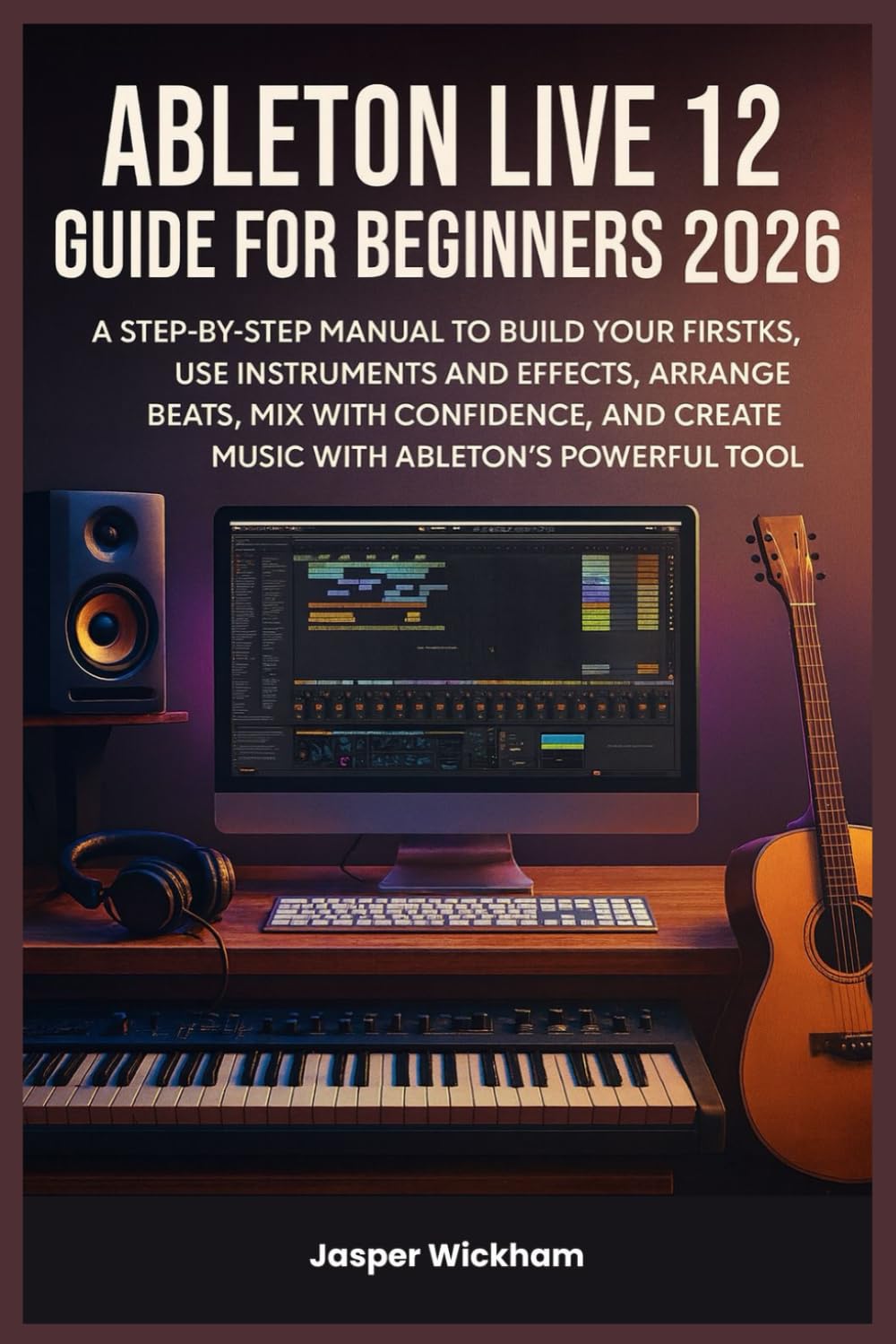 Libro: ABLETON LIVE 12 GUIDE FOR BEGINNERS 2026: A Step-by-Step Manual to Build Your First Tracks, Use Instruments and Effects, Arrange Beats, Mix with Confidence, and Create Music with Ableton’s Powerful To