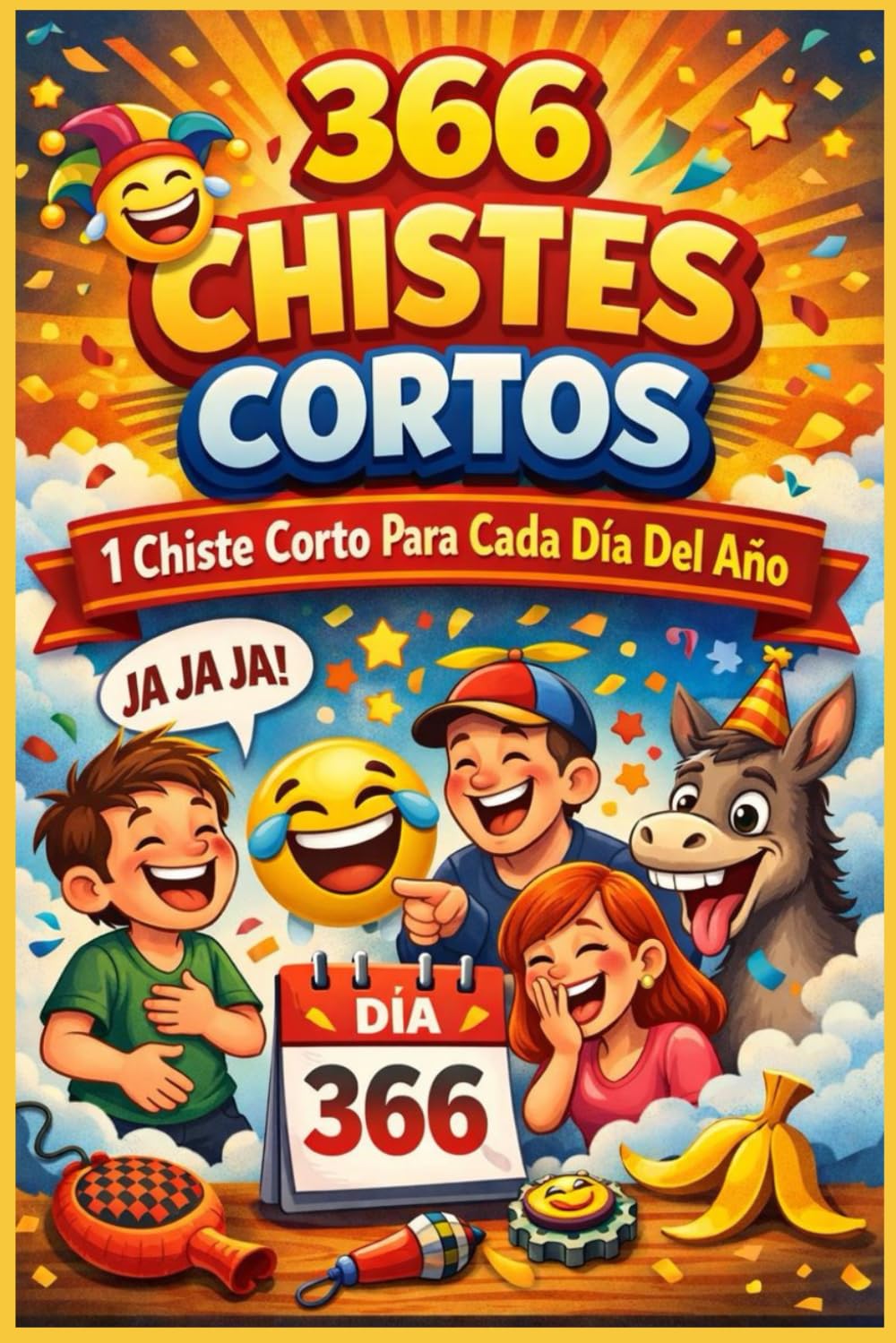 Libro: 366 Chistes Cortos: 1 Chiste Corto Para Cada Día Del Año