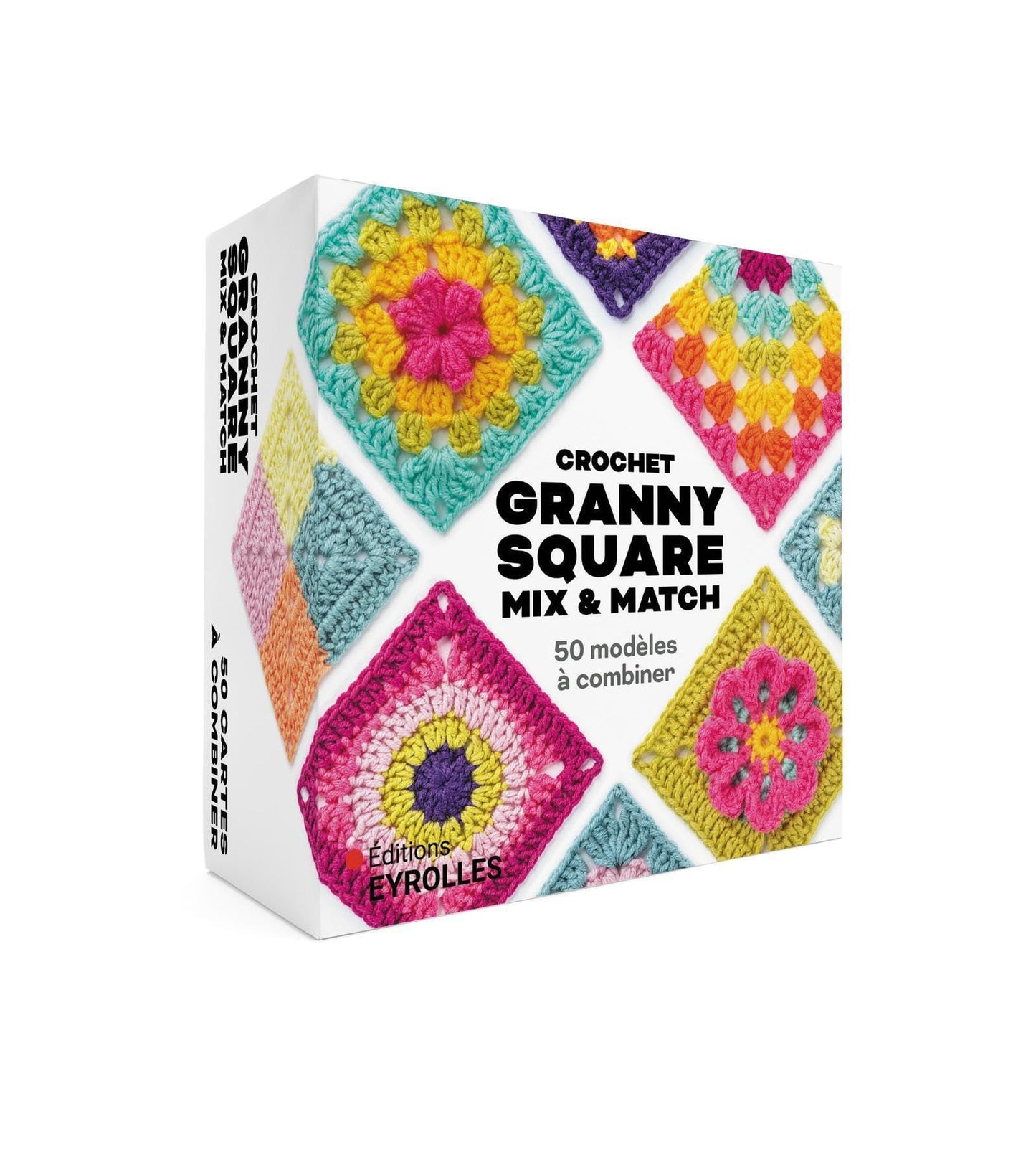 Libro: Crochet Granny Square Mix & Match: 50 modèles à combiner