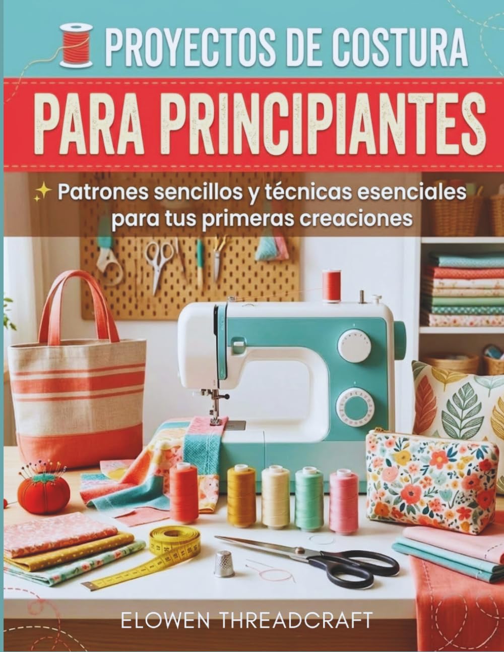 PROYECTOS DE COSTURA PARA PRINCIPIANTES: Patrones sencillos y técnicas esenciales para tus primeras creaciones
