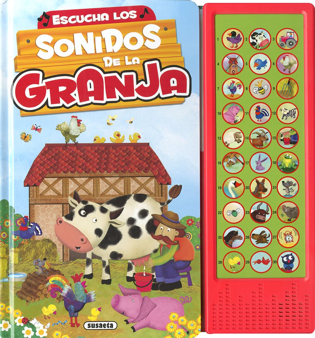 Libro: Sonidos de la granja (Escucha los sonidos de la granja)