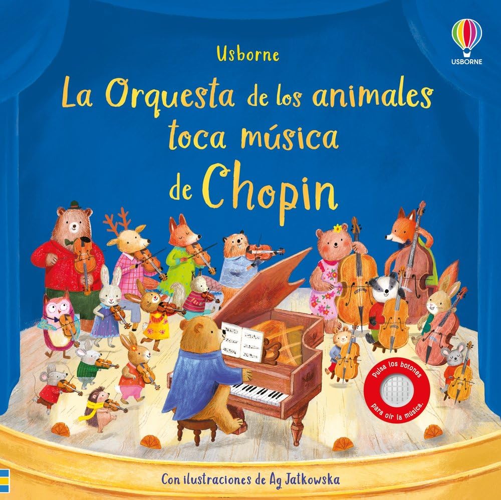 Libro: La Orquesta de los animales toca música de Chopin