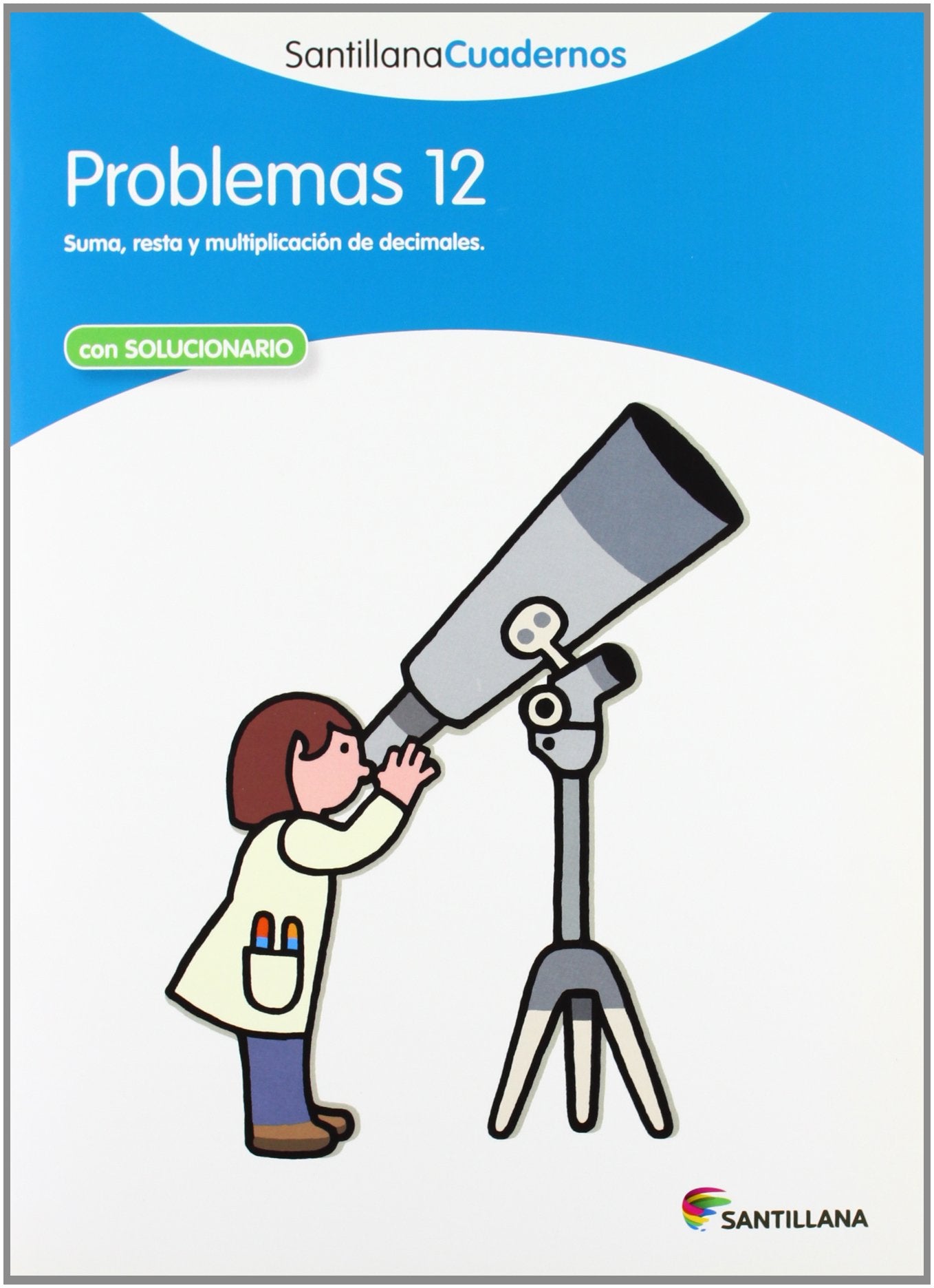 Libro: PROBLEMAS 12 SANTILLANA CUADERNOS