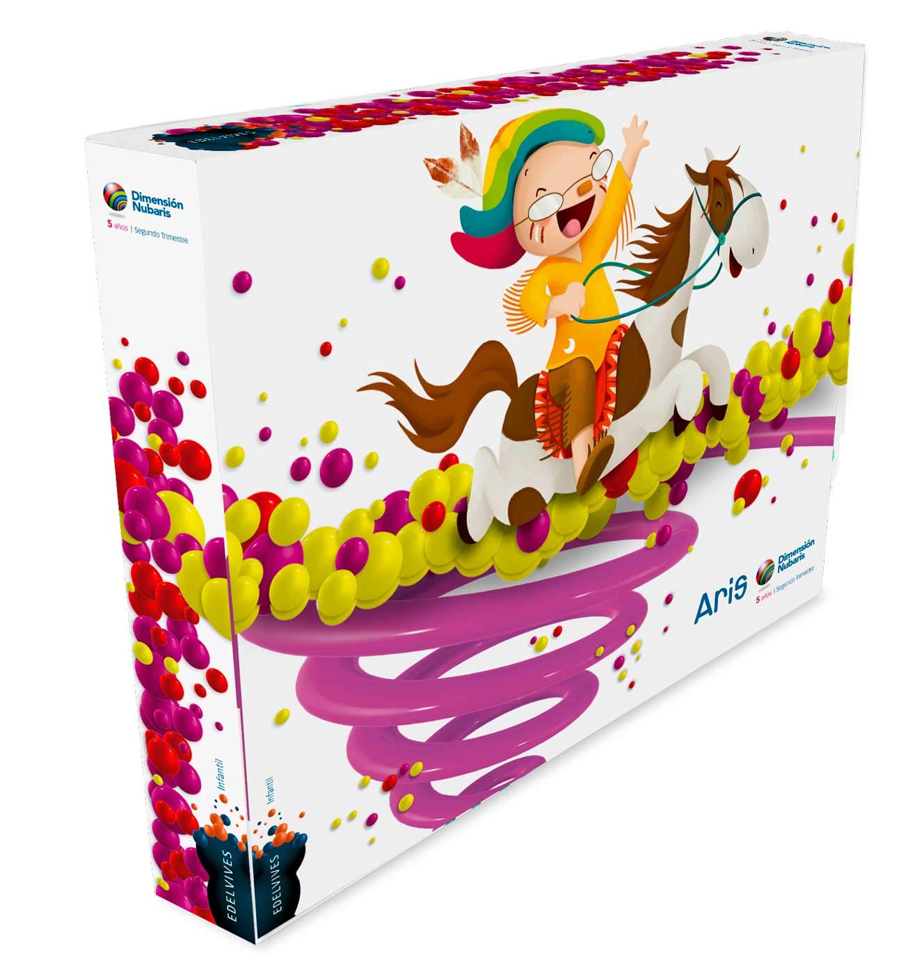 Libro: Infantil 5 años Aris (Segundo Trimestre)