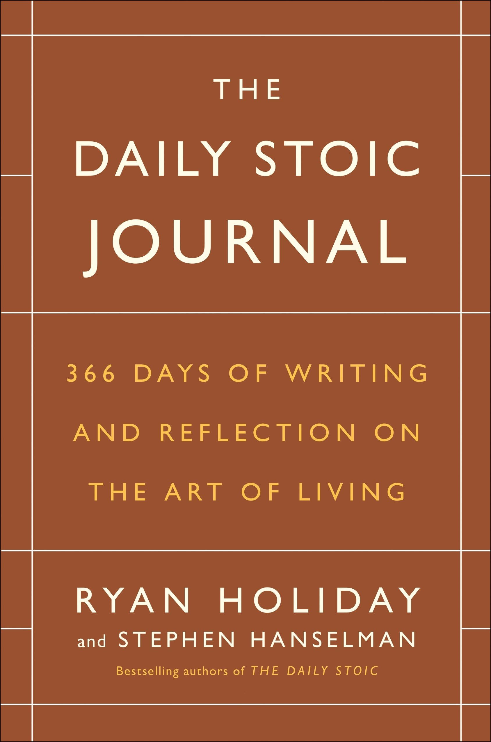 Libro: The Daily Stoic Journal: 366 Days of Writing and Reflection on the Art of Living