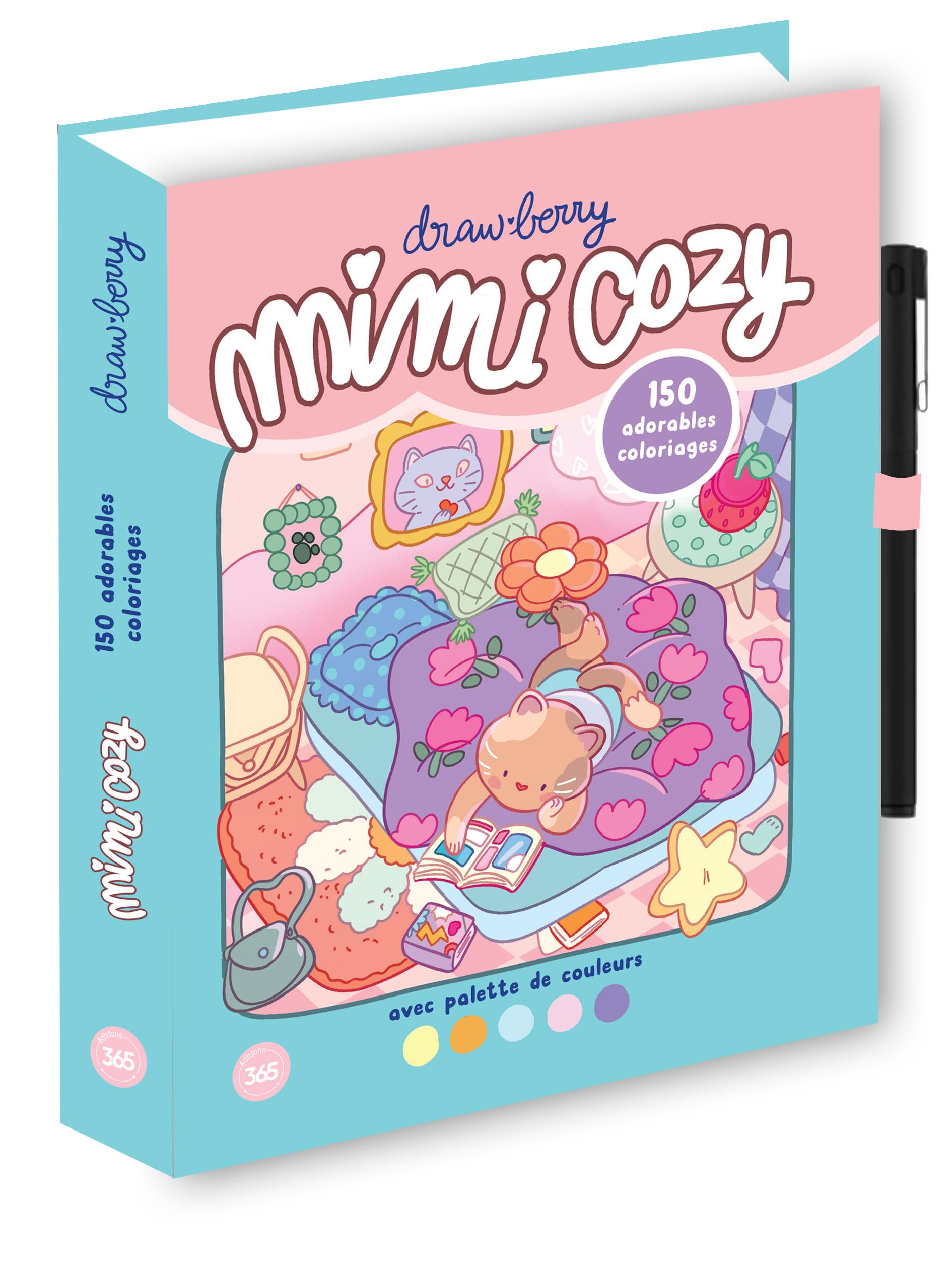 Libro: Mimi cozy - 150 adorables coloriages