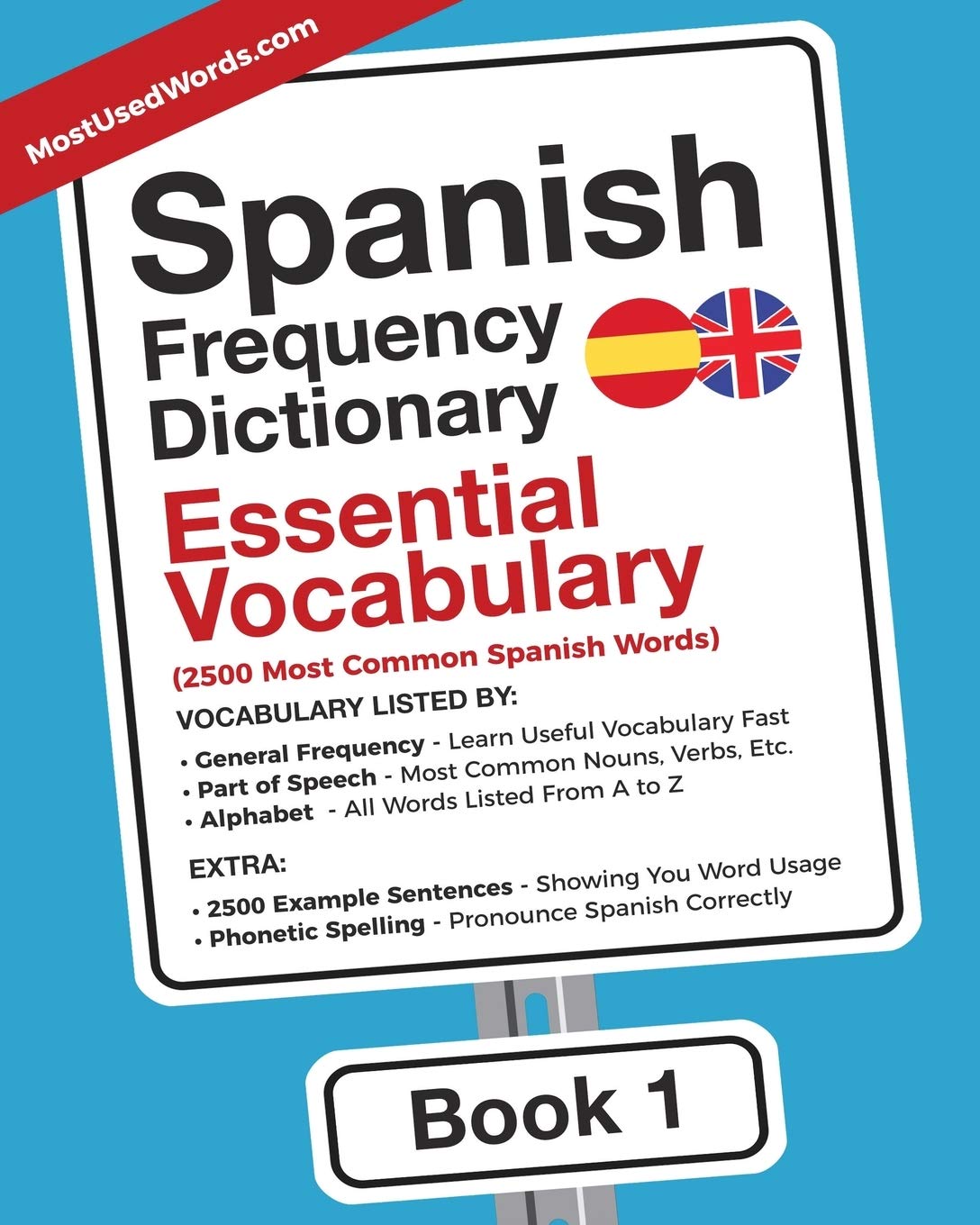 Libro: Spanish Frequency Dictionary - Essential Vocabulary: 2500 Most Common Spanish Words (Learn Spanish with the Spanish Frequency Dictionaries)