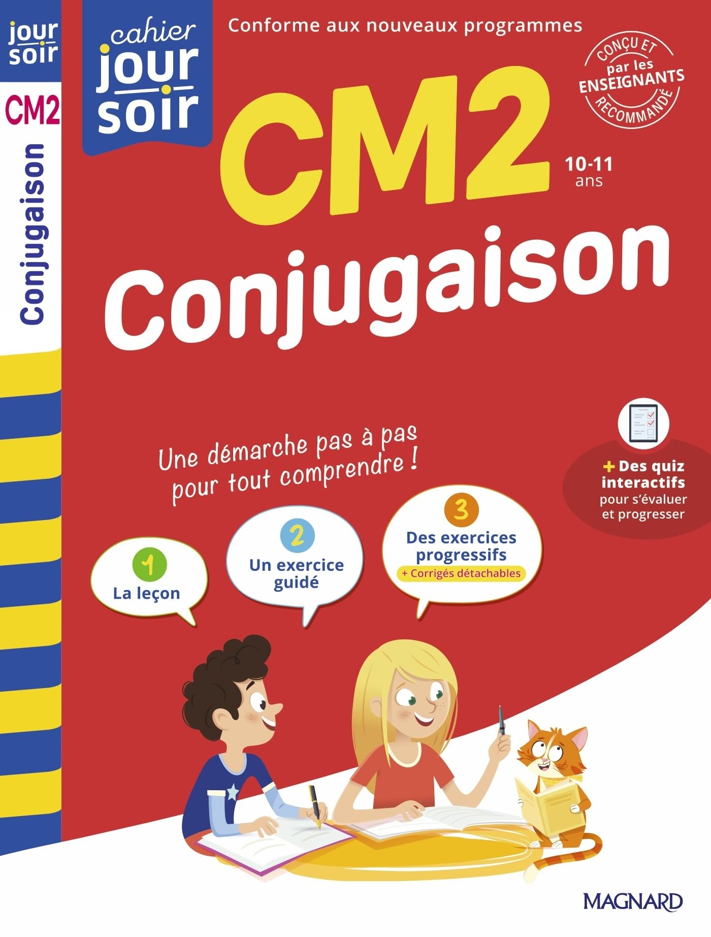Libro: Conjugaison CM2 - Cahier Jour Soir: Conçu et recommandé par les enseignants