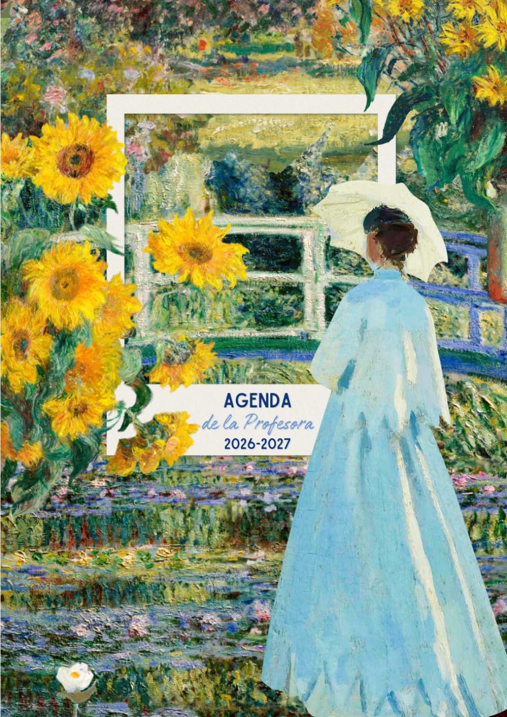 Libro: Agenda de la profesora: Planificador de clases mensual y semanal para docentes, semana vista, cuaderno de notas del profesor a4, regalo original para profe