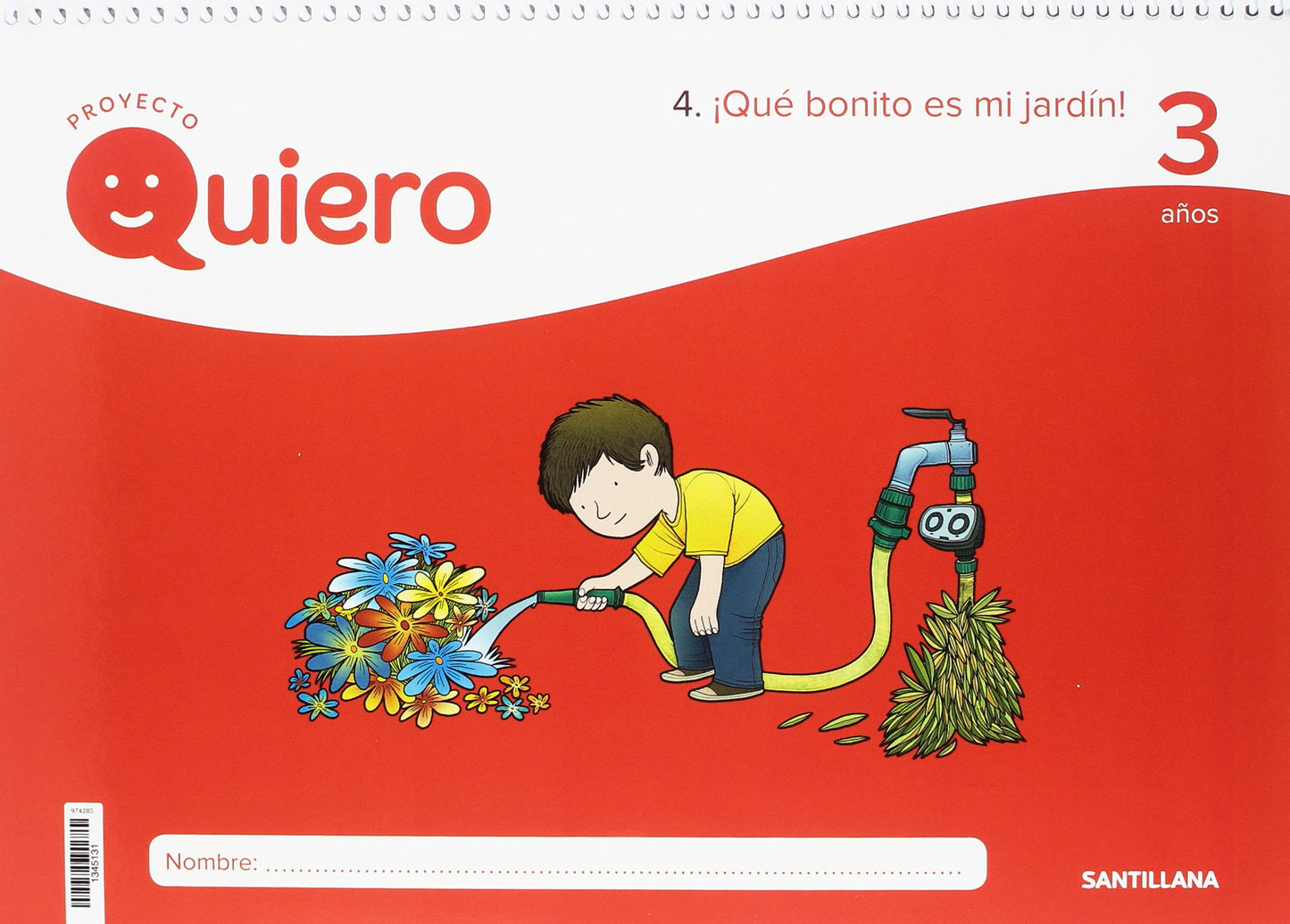 Libro: QUIERO 3 AÑOS 3 TRIM