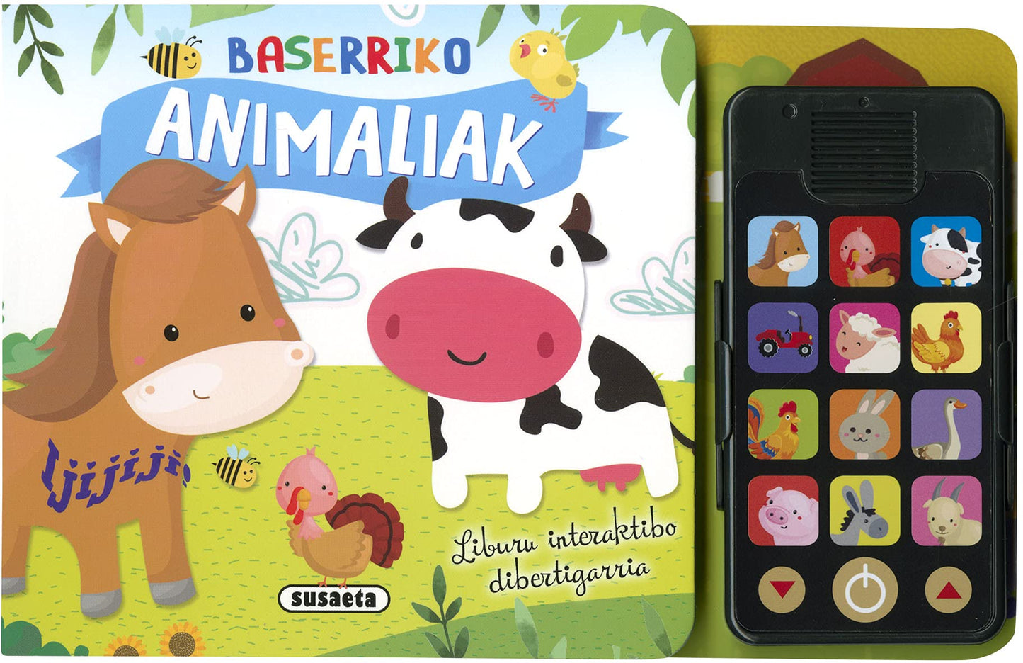 Libro: Baserriko animaliak