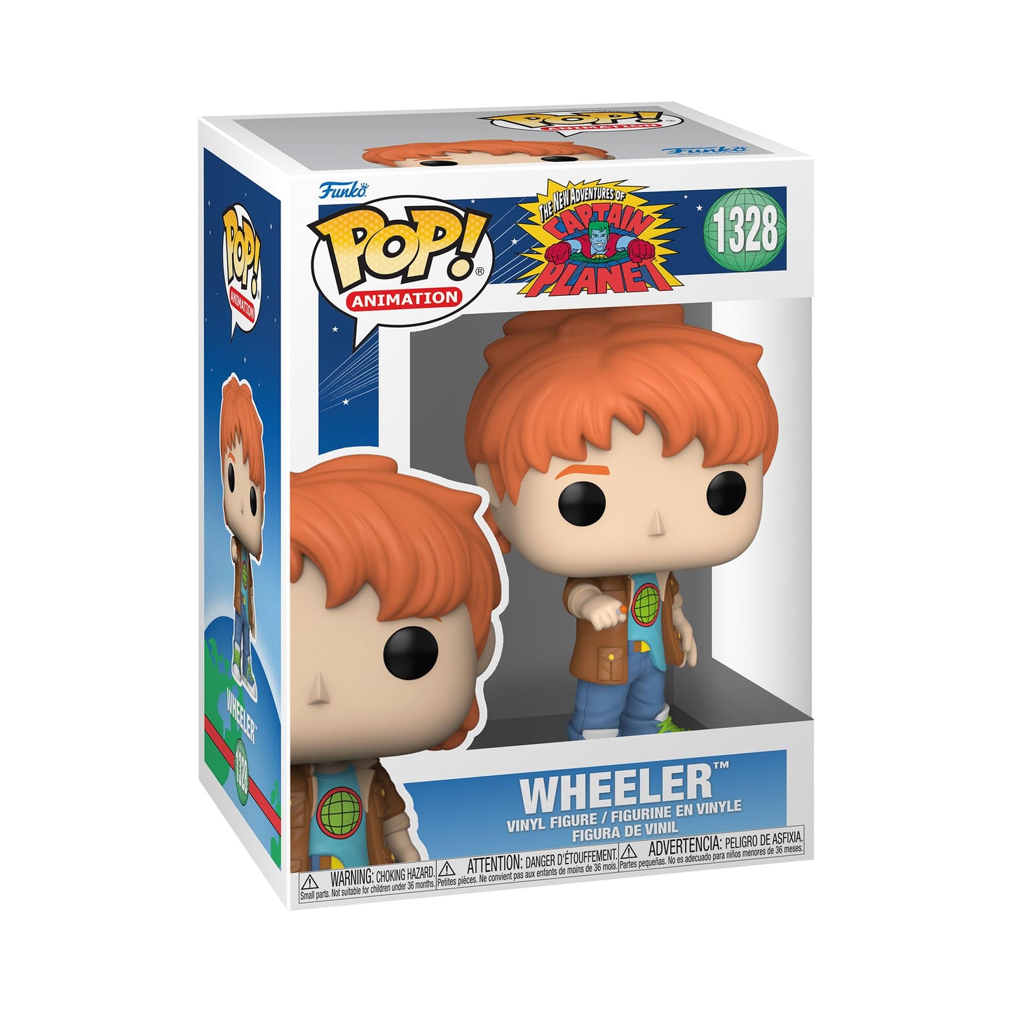 Funko Pop! Animación: Captain Planet and the Planeteers - Wheeler
