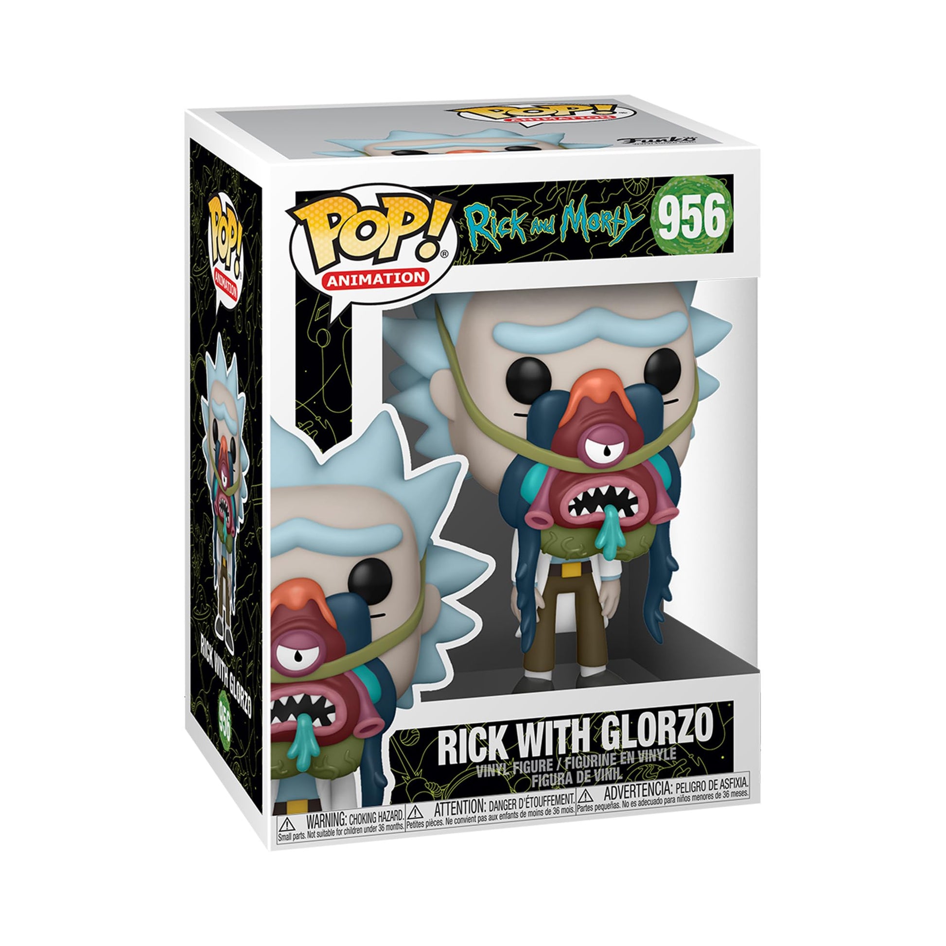 Funko Pop! Animación: Rick & Morty - Rick with Glorzo