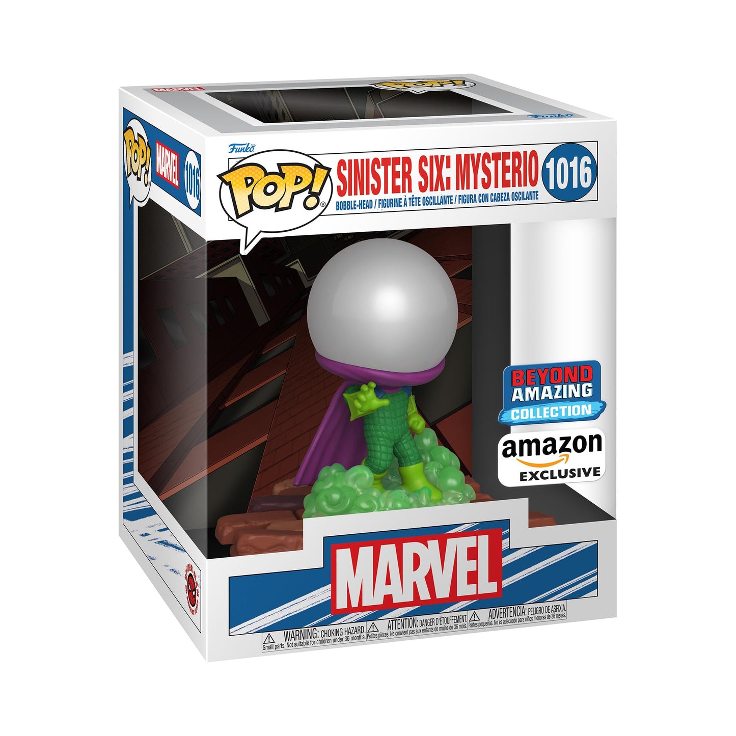 Funko Pop! Deluxe: Marvel Sinister 6 - Mysterio - Exclusivo Amazon