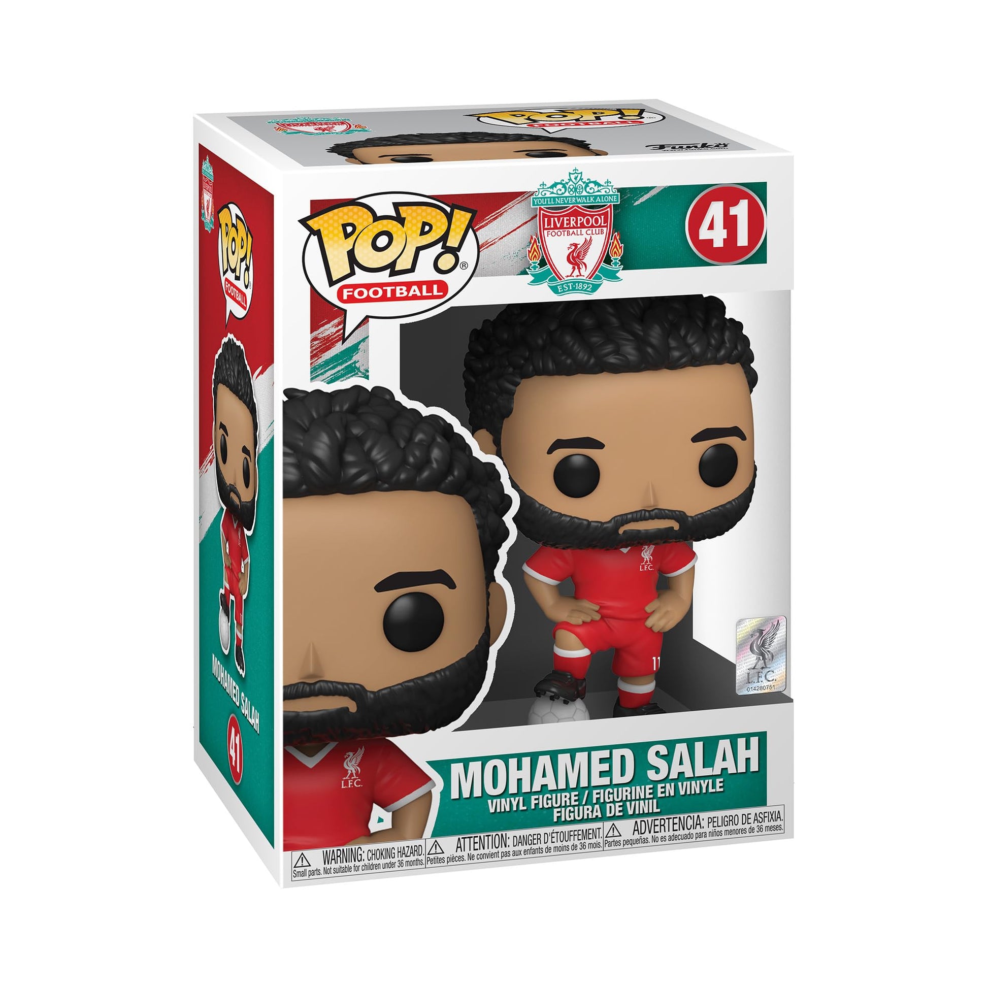Funko Pop! Fútbol Americano: Liverpool FC - Mohamed Salah