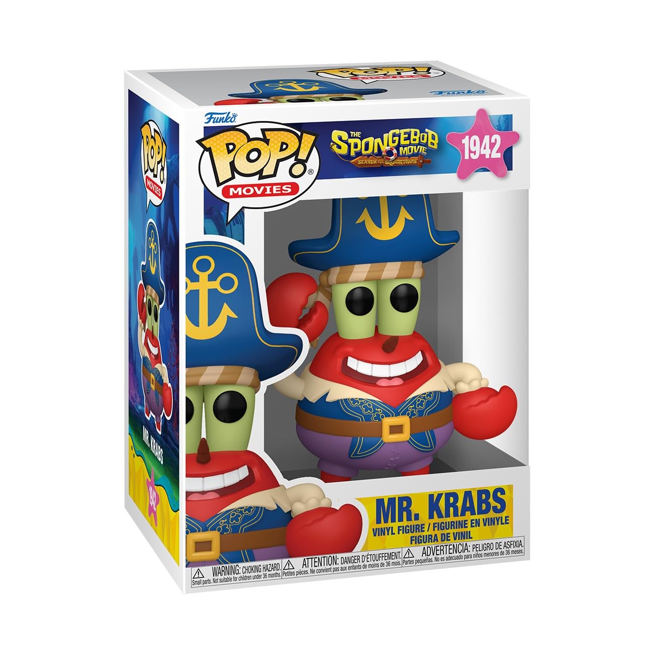 Funko Pop! Películas: The Spongebob Movie - Mr. Krabs