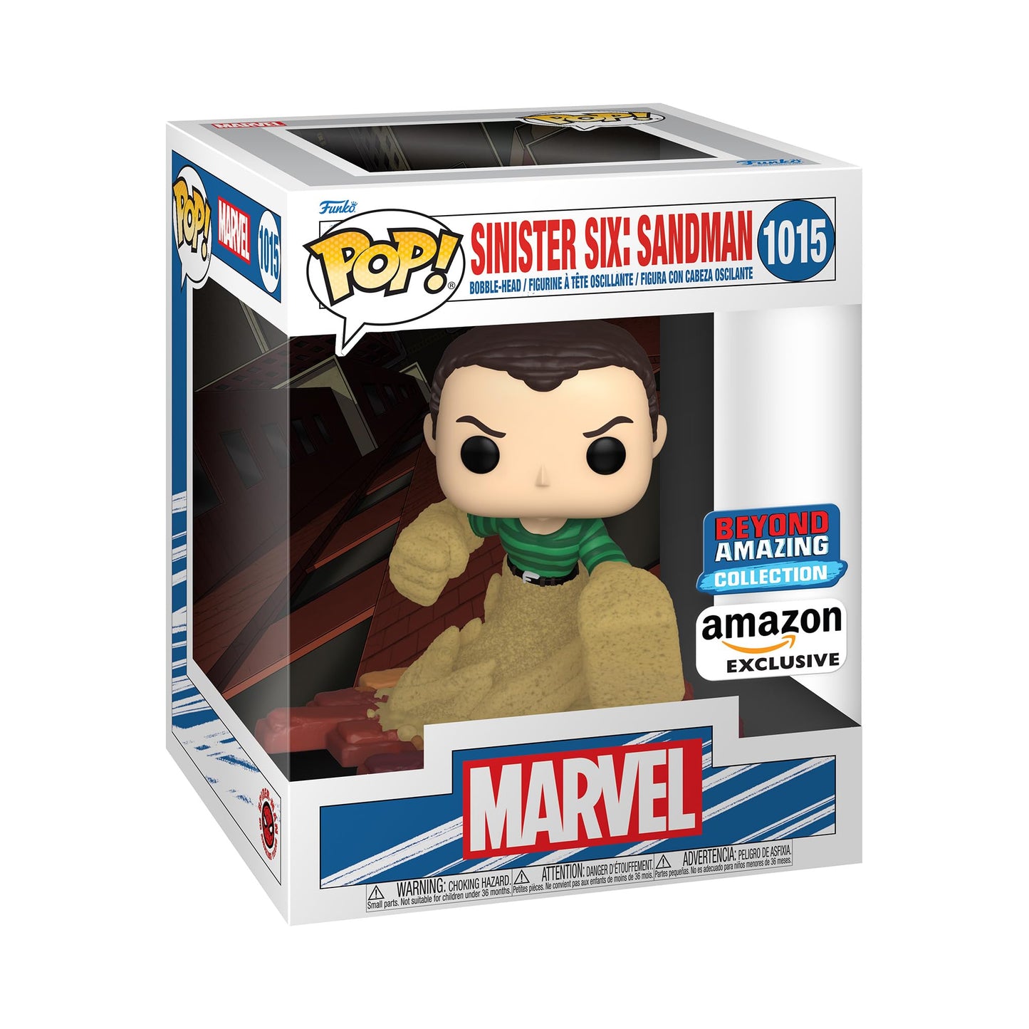 Funko Pop! Deluxe: Marvel Sinister 6 - Sandman - Exclusivo Amazon