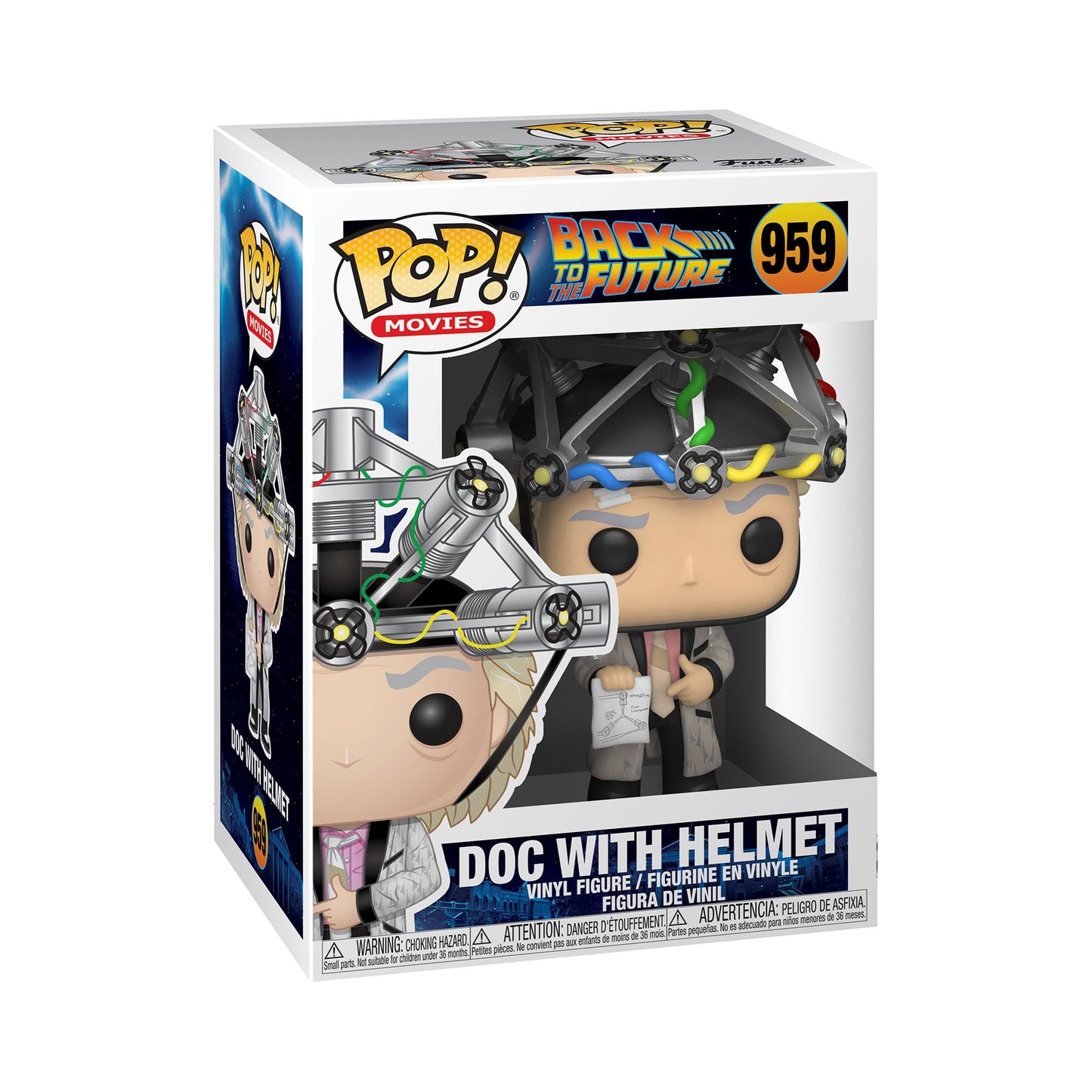Funko Pop! Películas: Back to The Future - Doc with Helmet