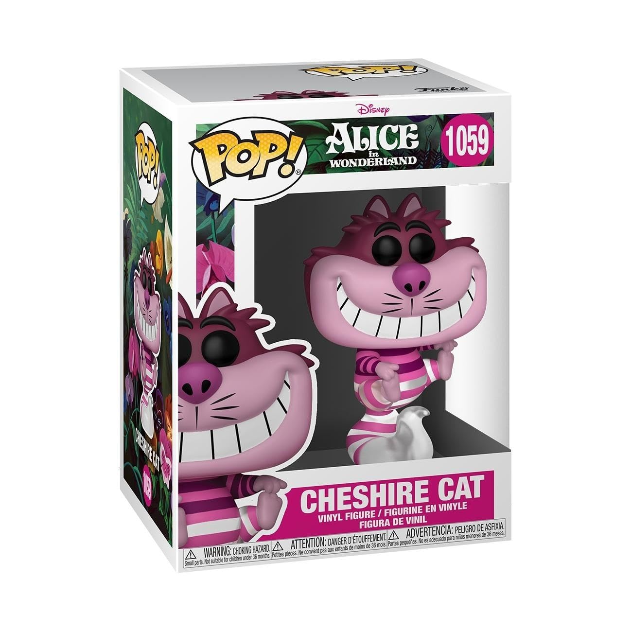 Funko Pop! Disney: Alice in Wonderland - Cheshire Cat (Translucent) - 70th