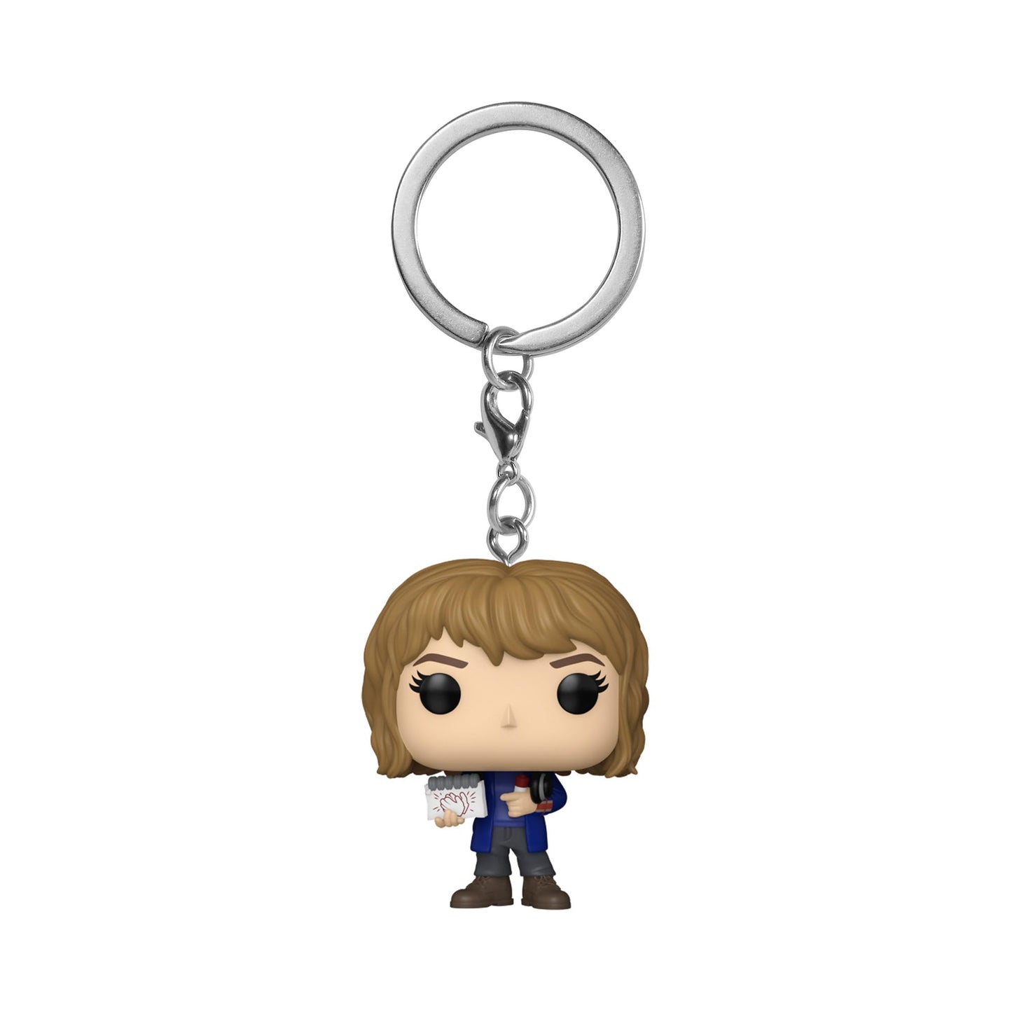 Funko Pop! Keychain: Stranger Things - Robin Buckley - Stranger Things Novelty Keyring - Coleccionable Mini Figura - Stocking Filler
