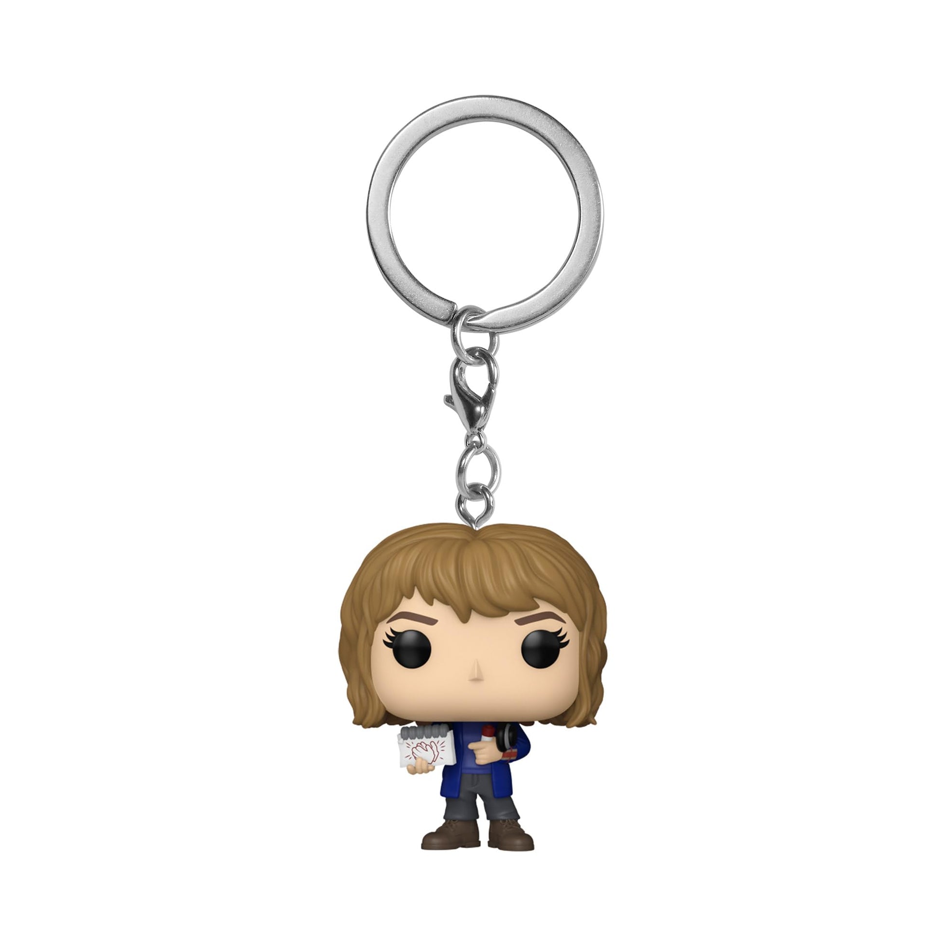 Funko Pop! Keychain: Stranger Things - Robin Buckley - Stranger Things Novelty Keyring - Coleccionable Mini Figura - Stocking Filler