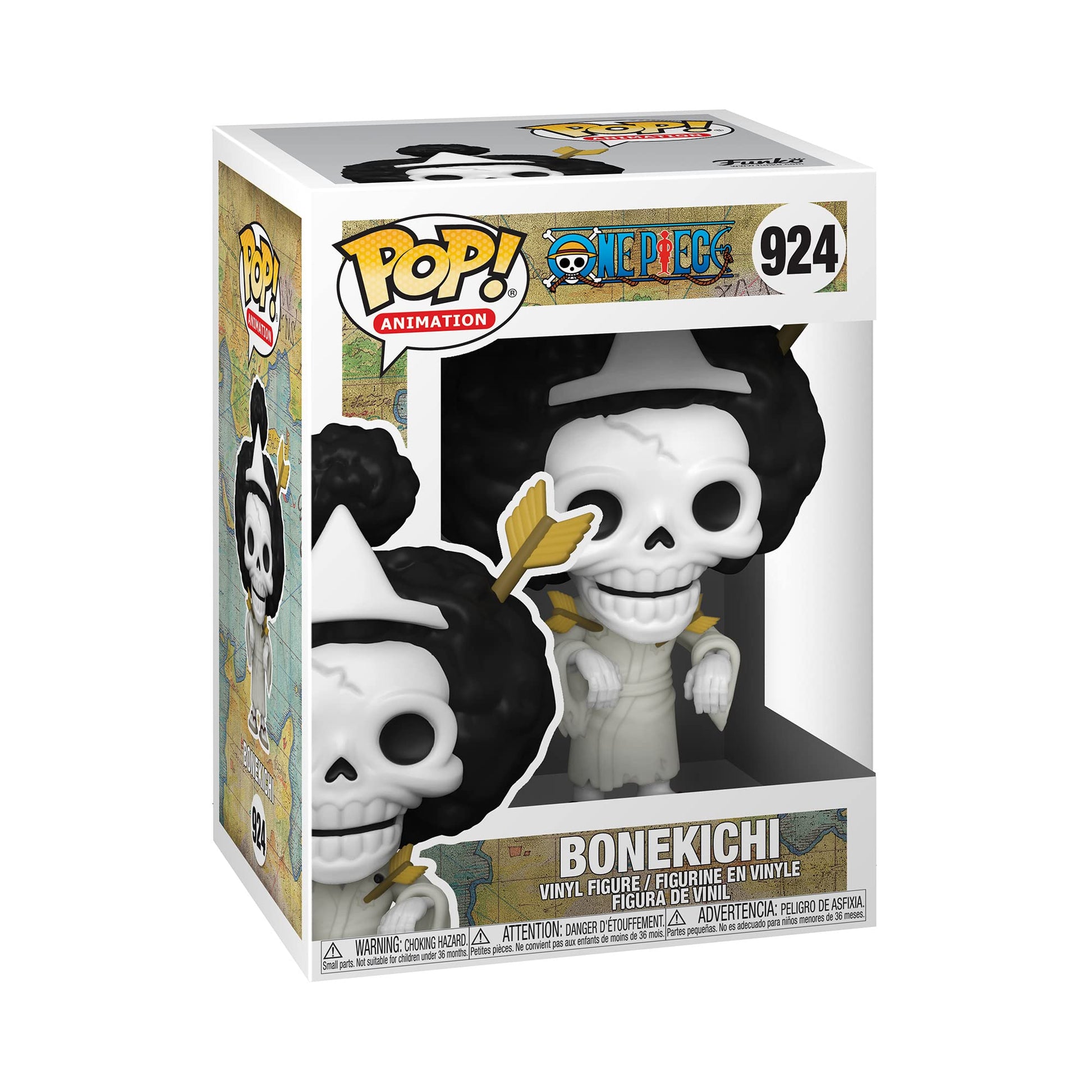 Funko Pop! Animación: One Piece - Brook (Bonekichi) - Exclusivo Amazon
